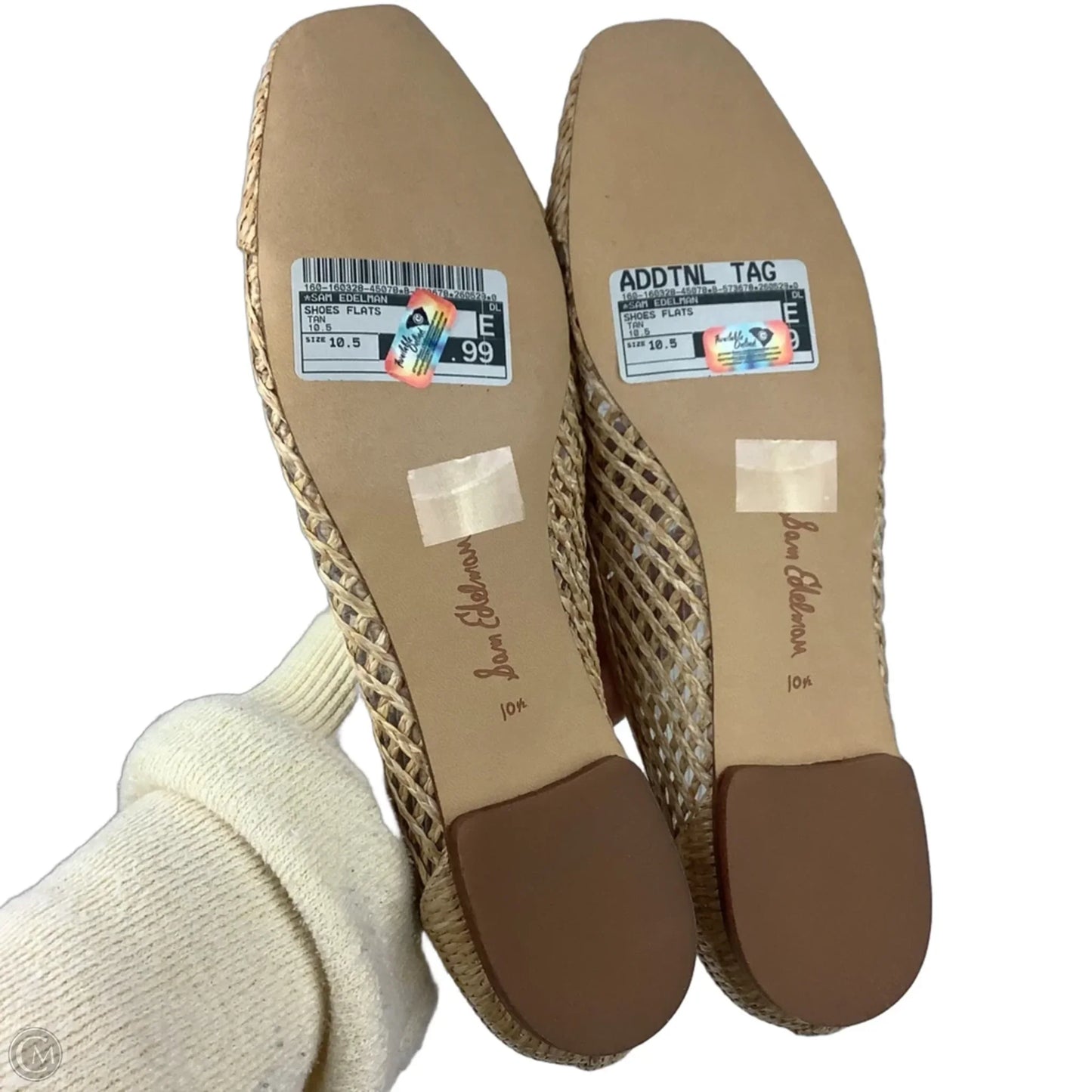 Shoes Flats By Sam Edelman In Tan, Size: 10.5