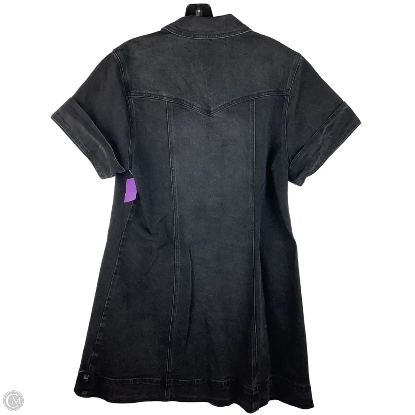 Dress Casual Midi By Habitual In Black Denim, Size: L