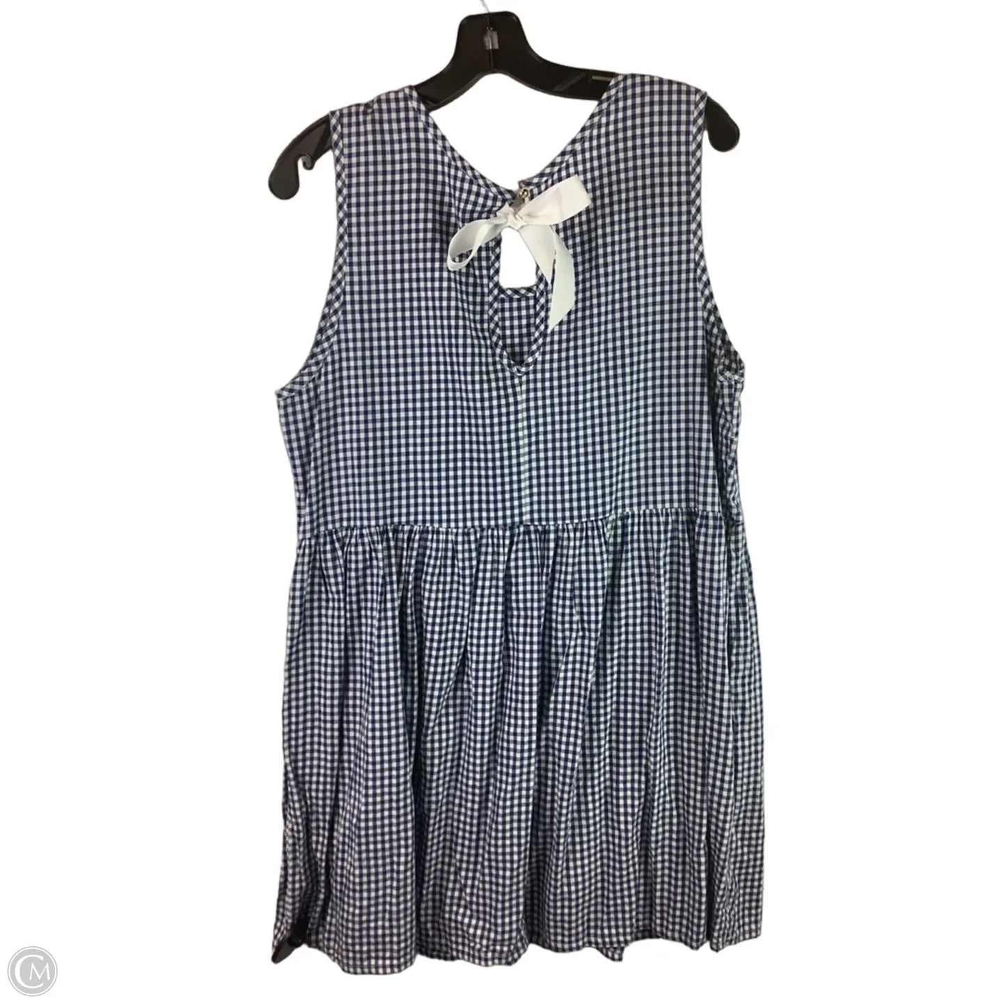 Dress Casual Short By Lauren James In Blue, Size: Xl