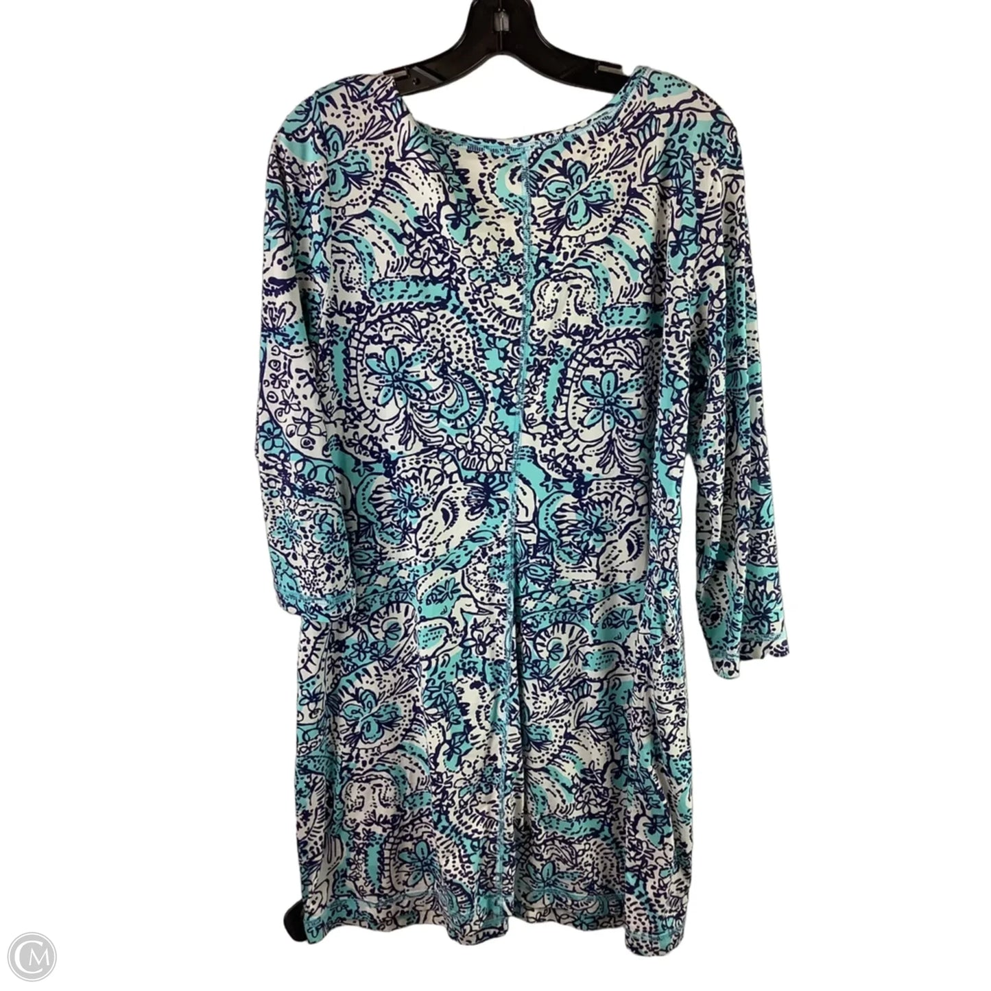 Dress Designer By Lilly Pulitzer In Blue, Size: Xl