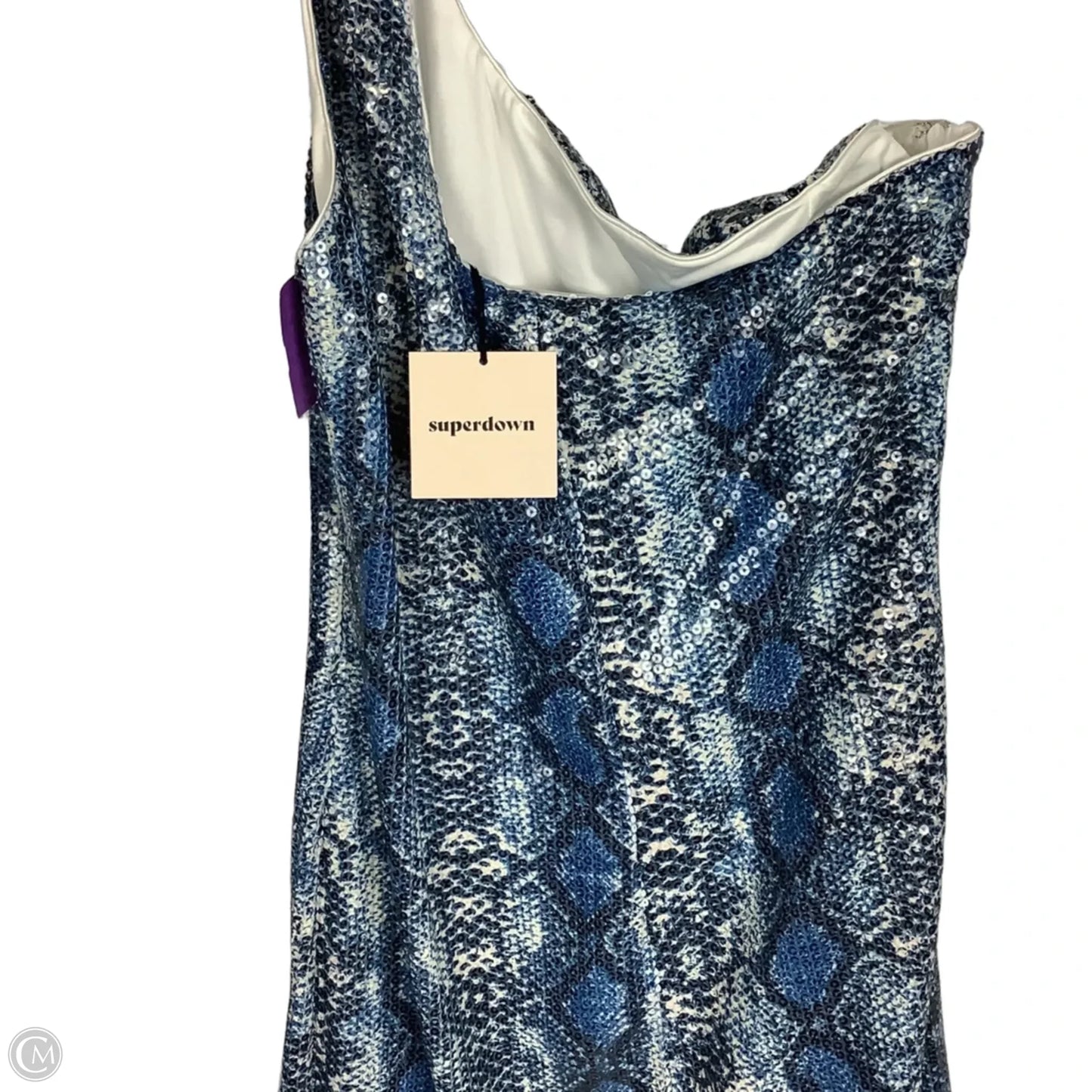 Dress Party Short By Superdown In Blue, Size: M