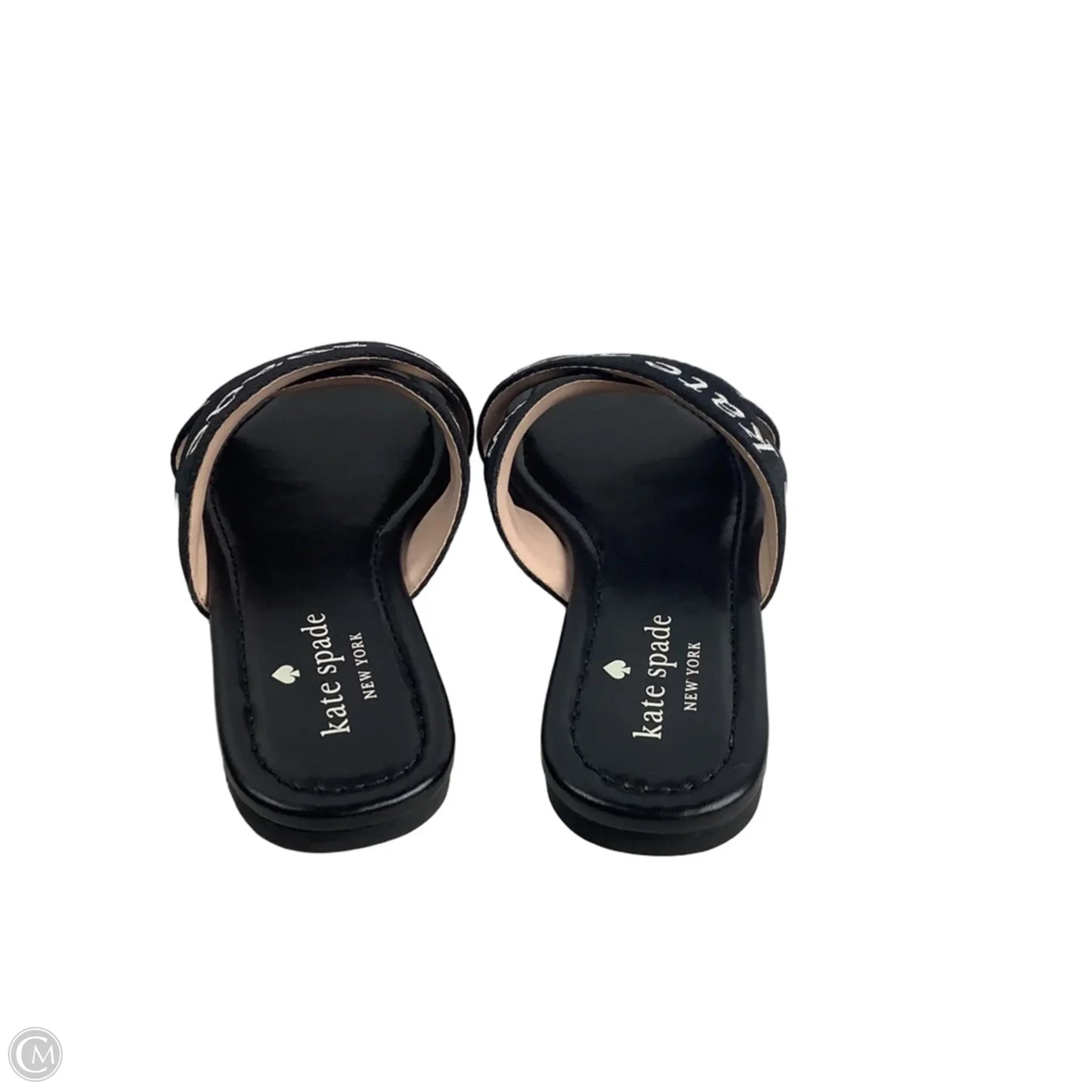 Sandals Designer By Kate Spade In Black, Size: 6