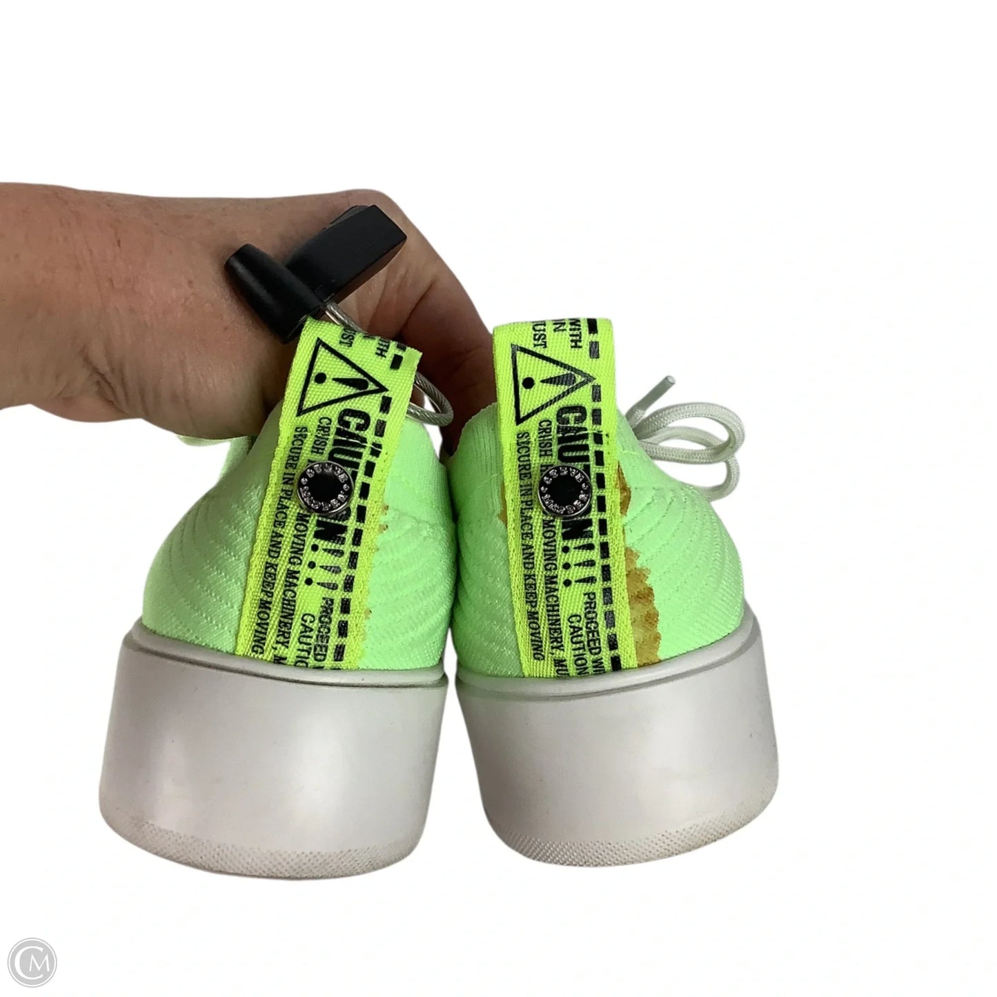 Shoes Sneakers By Steve Madden In Green, Size: 8.5