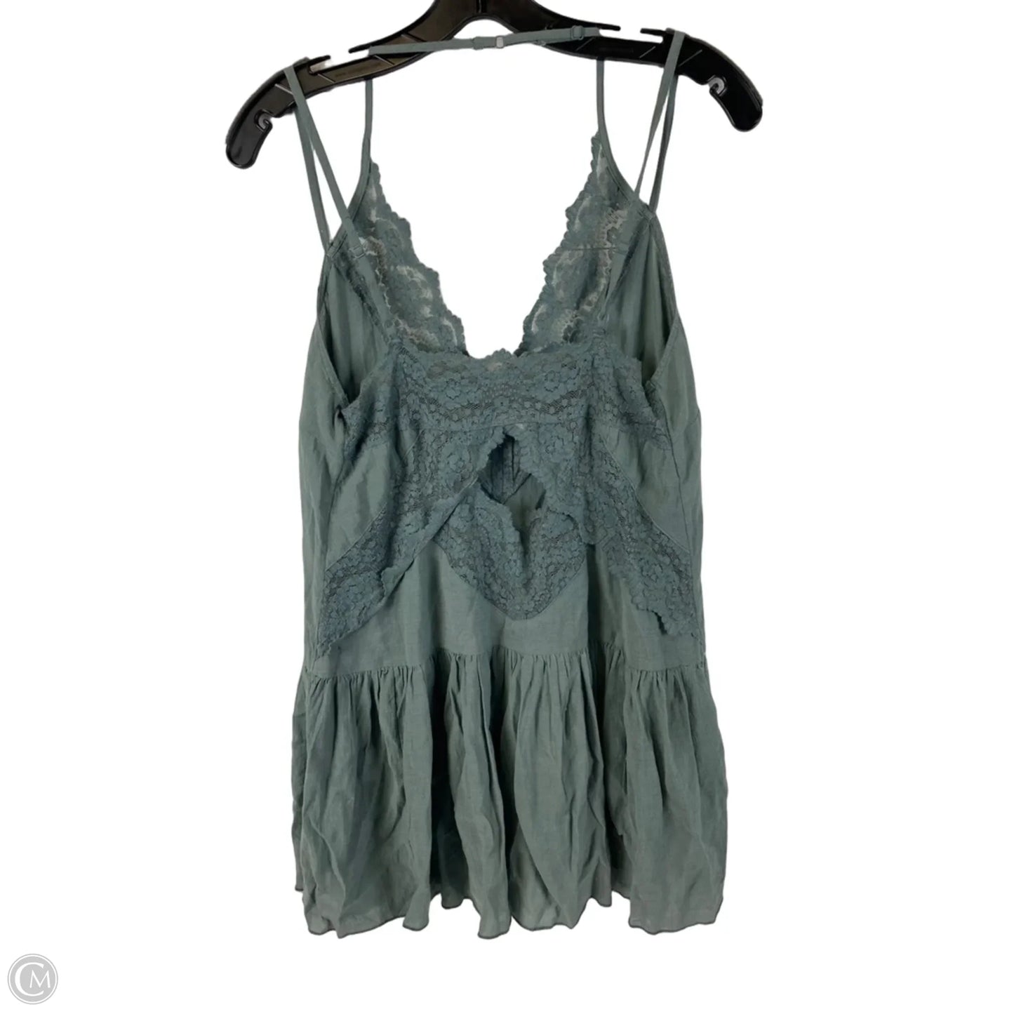 Tunic Sleeveless By Free People In Green, Size: S