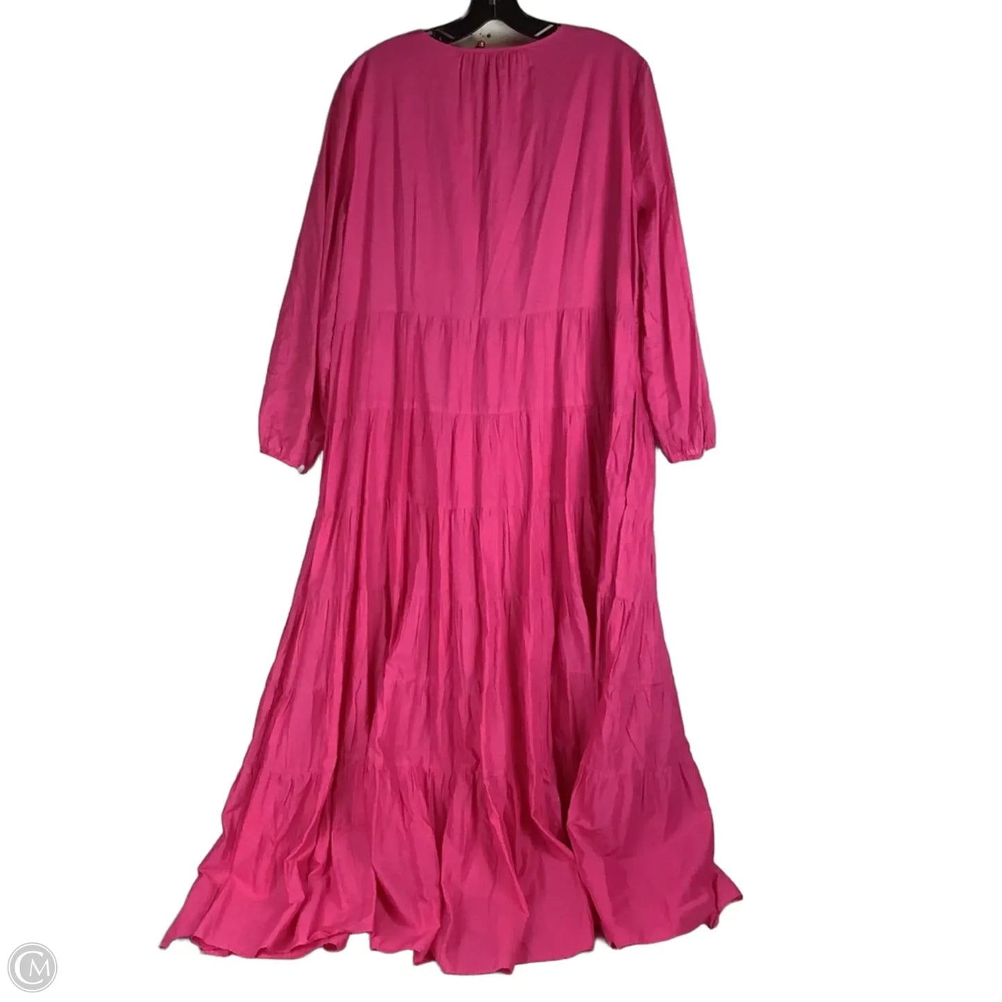 Dress Casual Maxi By J. Crew In Pink, Size: L