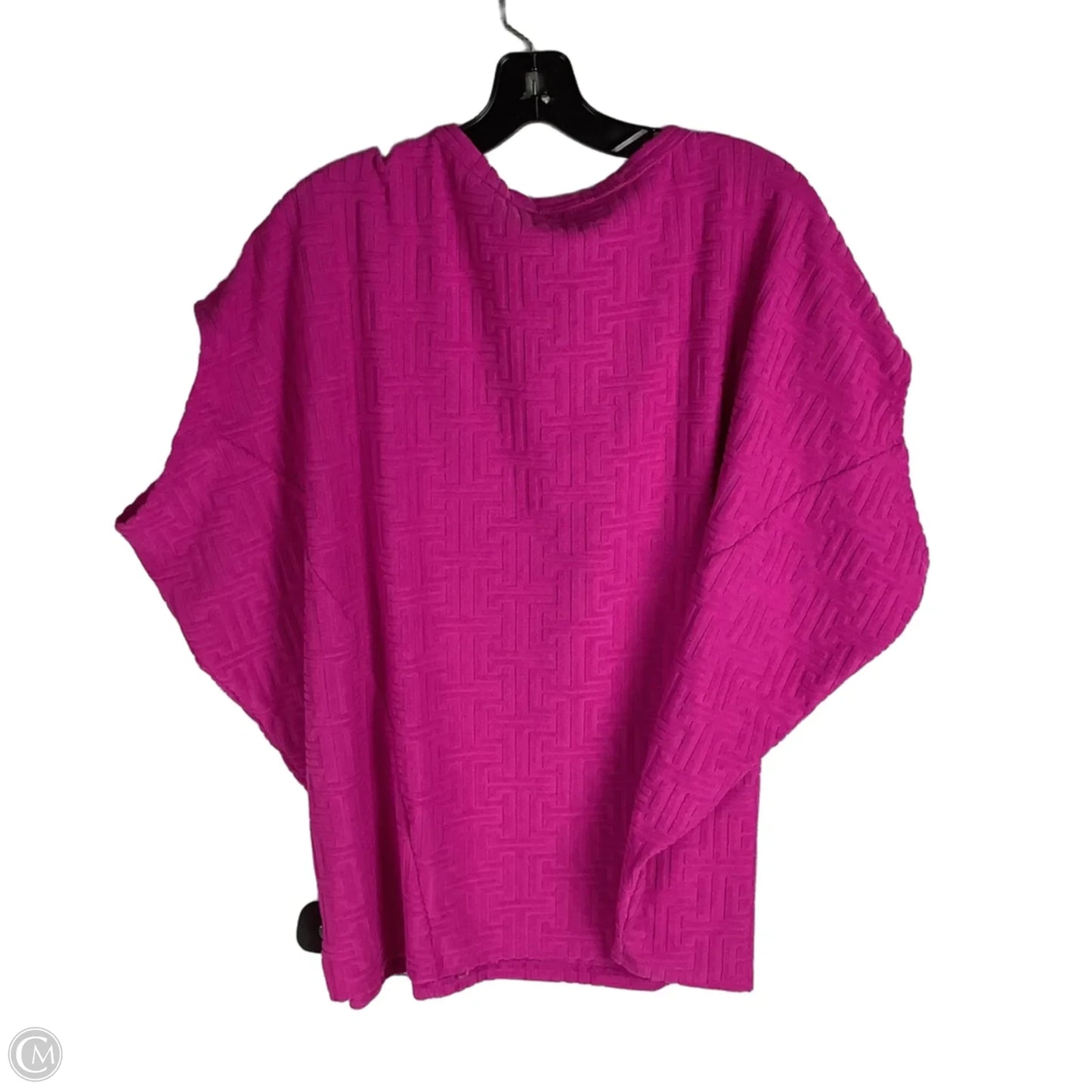 Top Short Sleeve By Entro In Pink, Size: M
