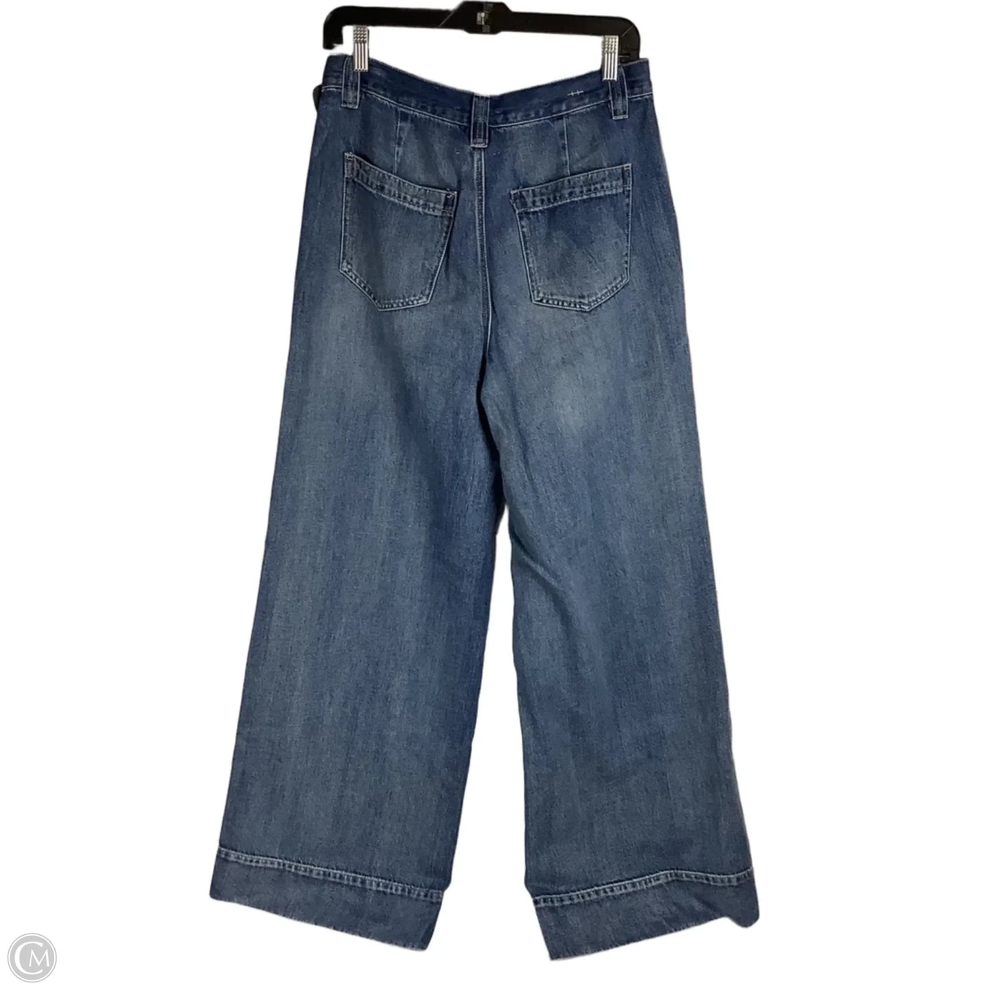 Jeans Wide Leg By Habitual In Blue Denim, Size: 6
