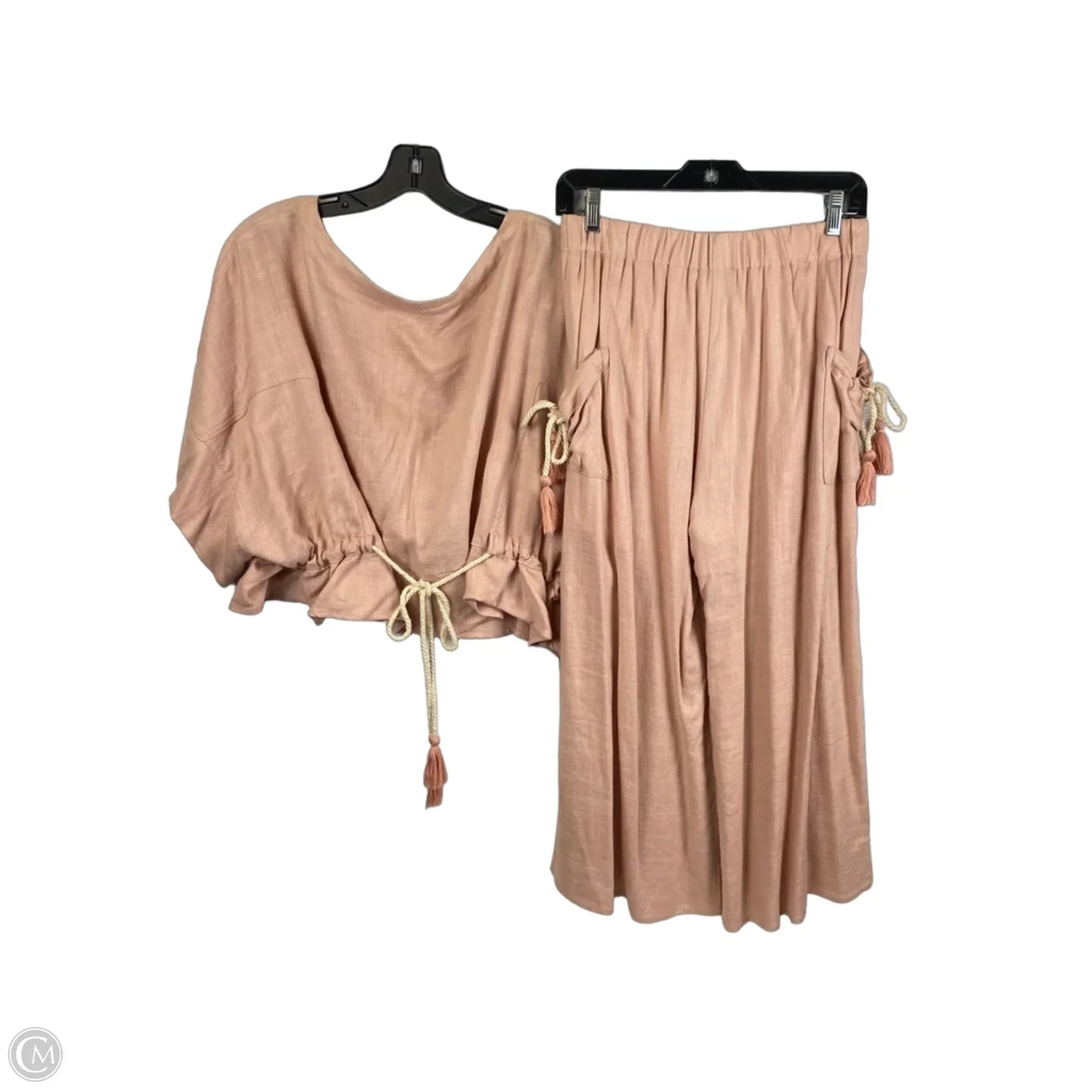 Pants Set 2pc By Fate In Pink Bottom M Top L