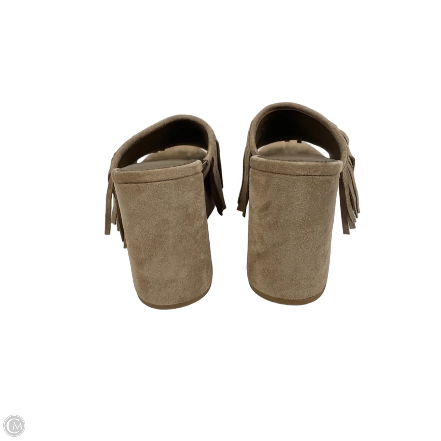 Sandals Heels Wedge By Madden Nyc In Brown, Size: 7