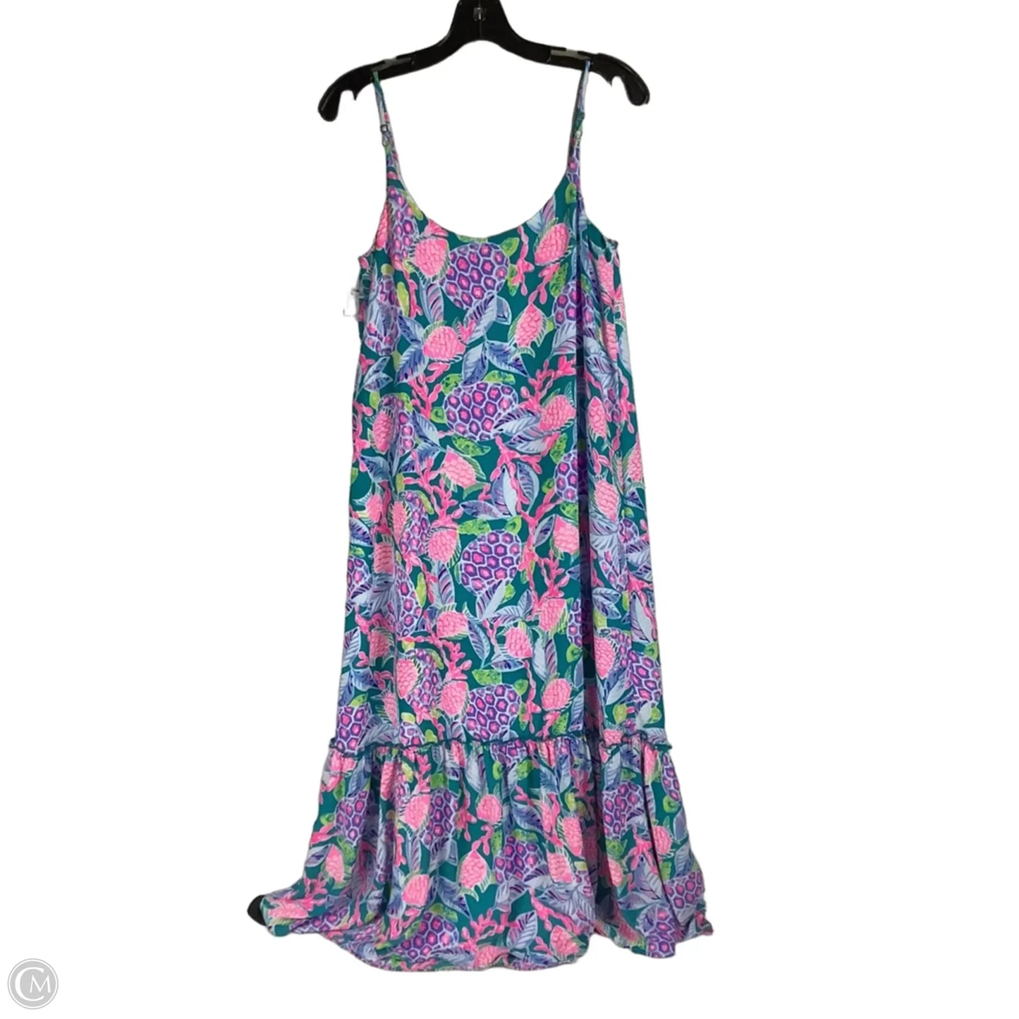 Dress Designer By Lilly Pulitzer In Blue & Pink, Size: S
