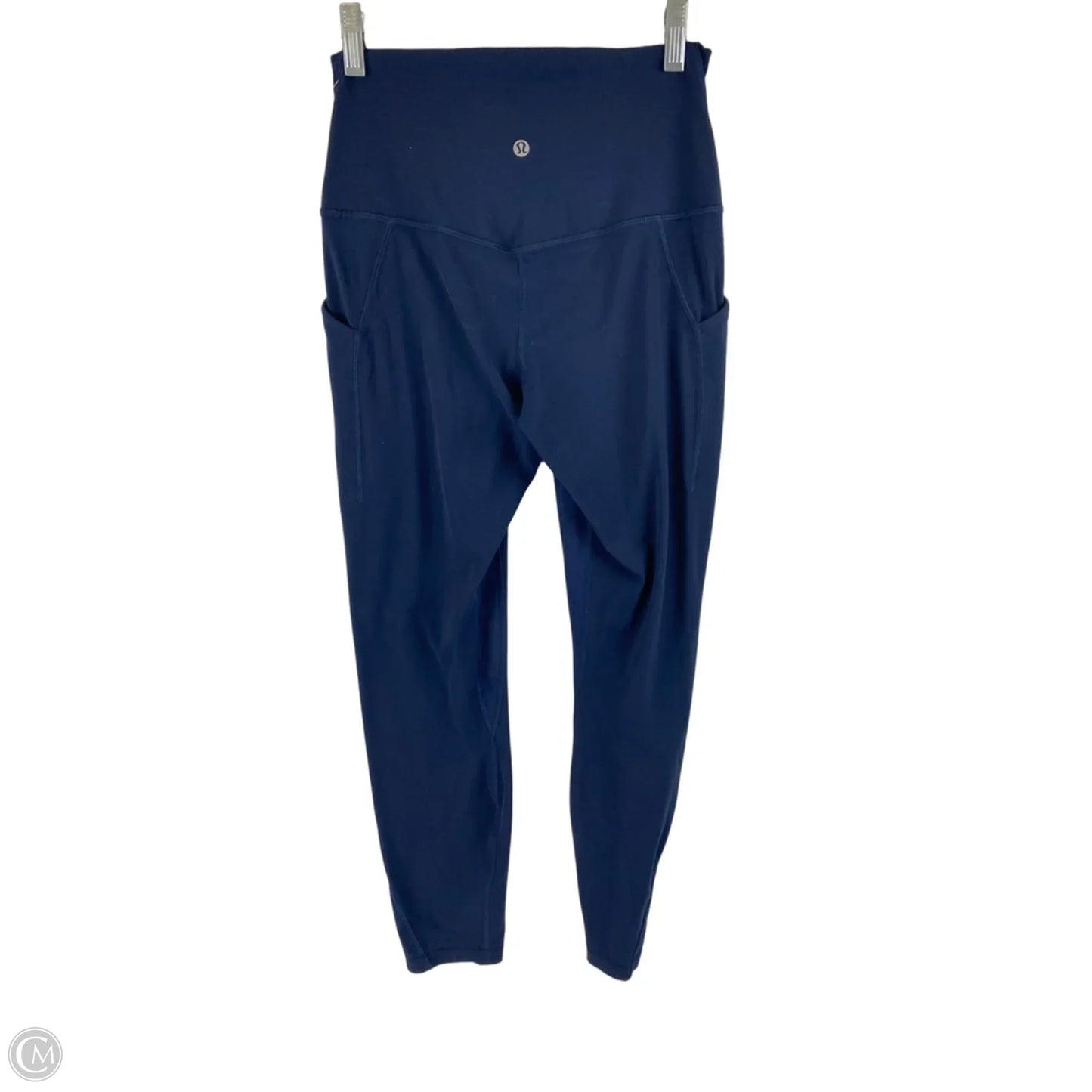 Athletic Leggings By Lululemon In Navy, Size: 6