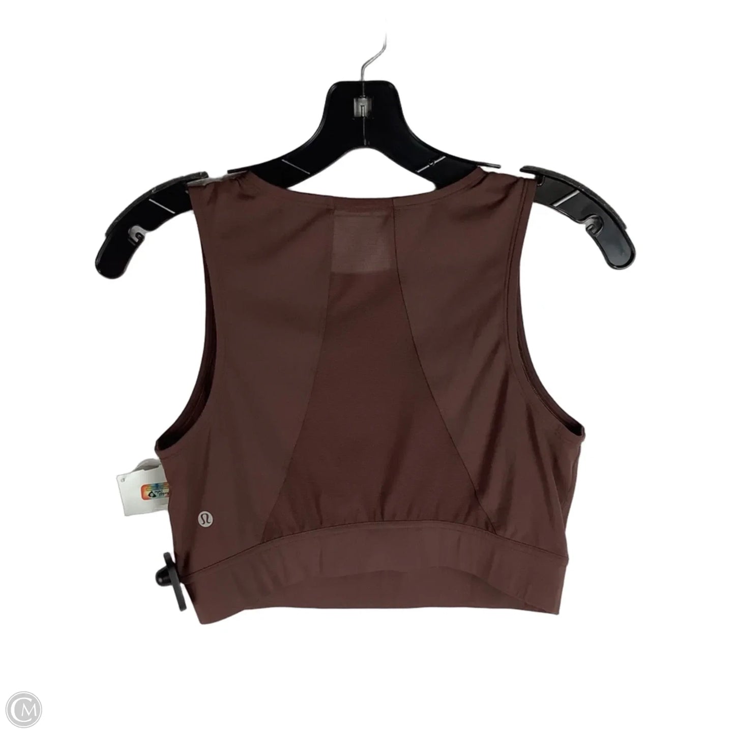 Athletic Tank Top By Lululemon In Brown, Size: Estimated 8
