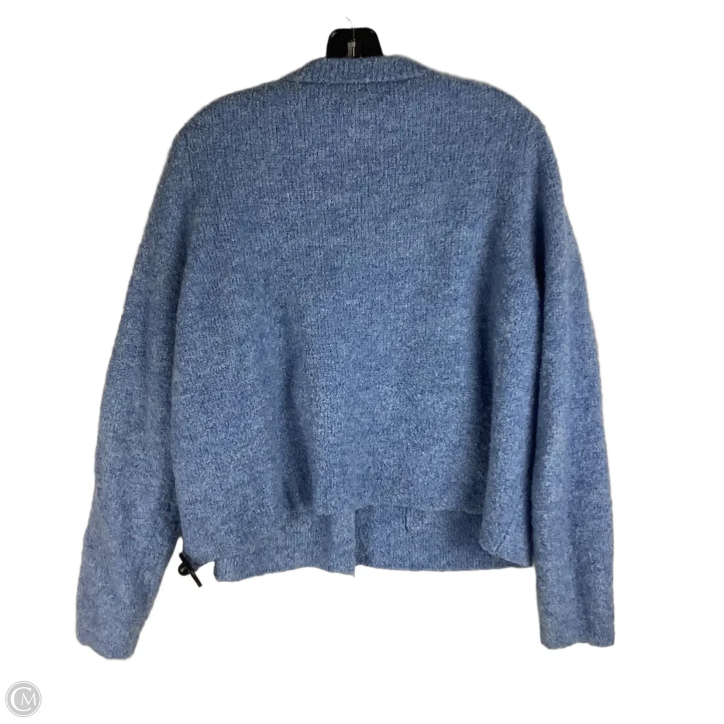 Sweater Cardigan By J. Crew In Blue, Size: L
