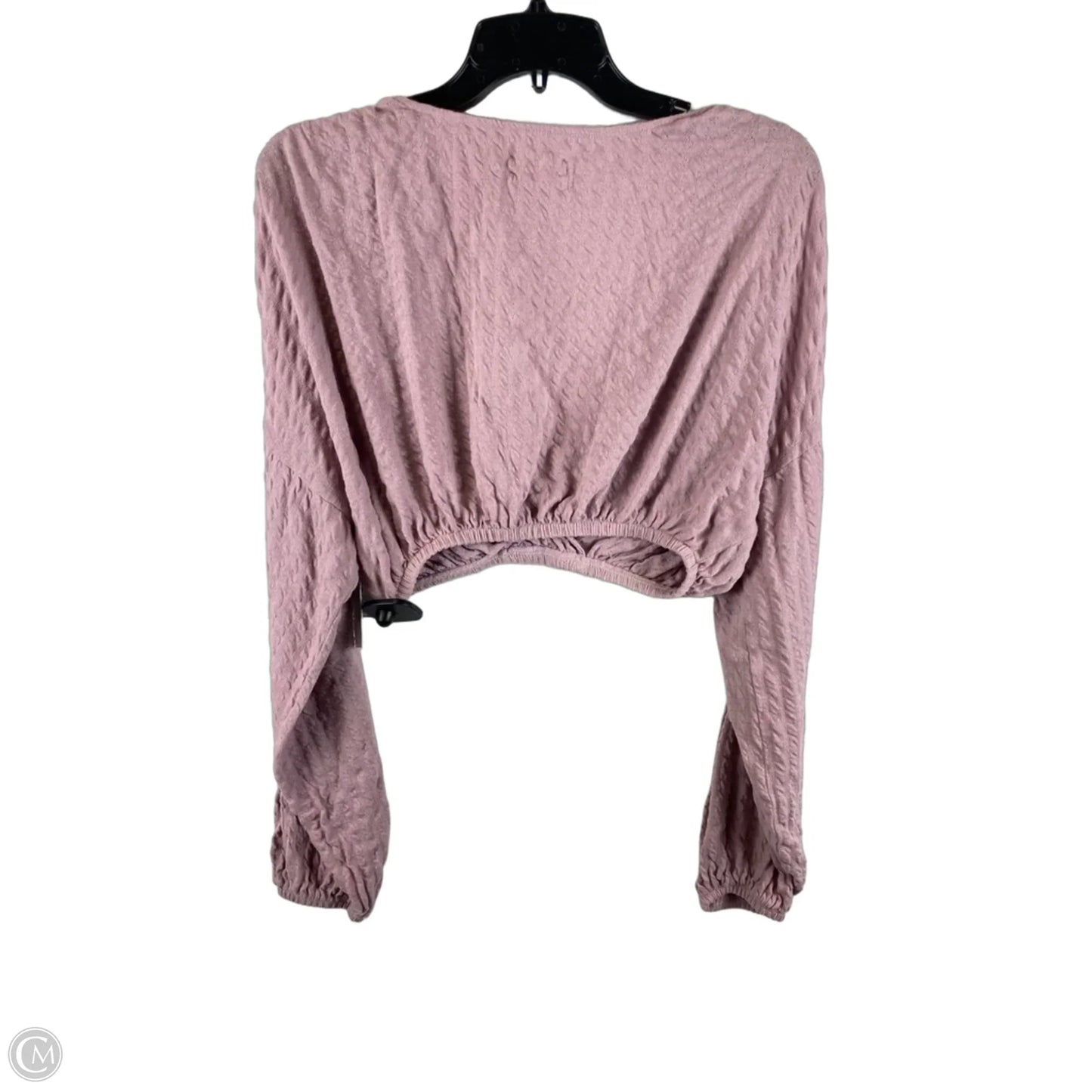 Top Long Sleeve By Urban Outfitters In Purple, Size: S
