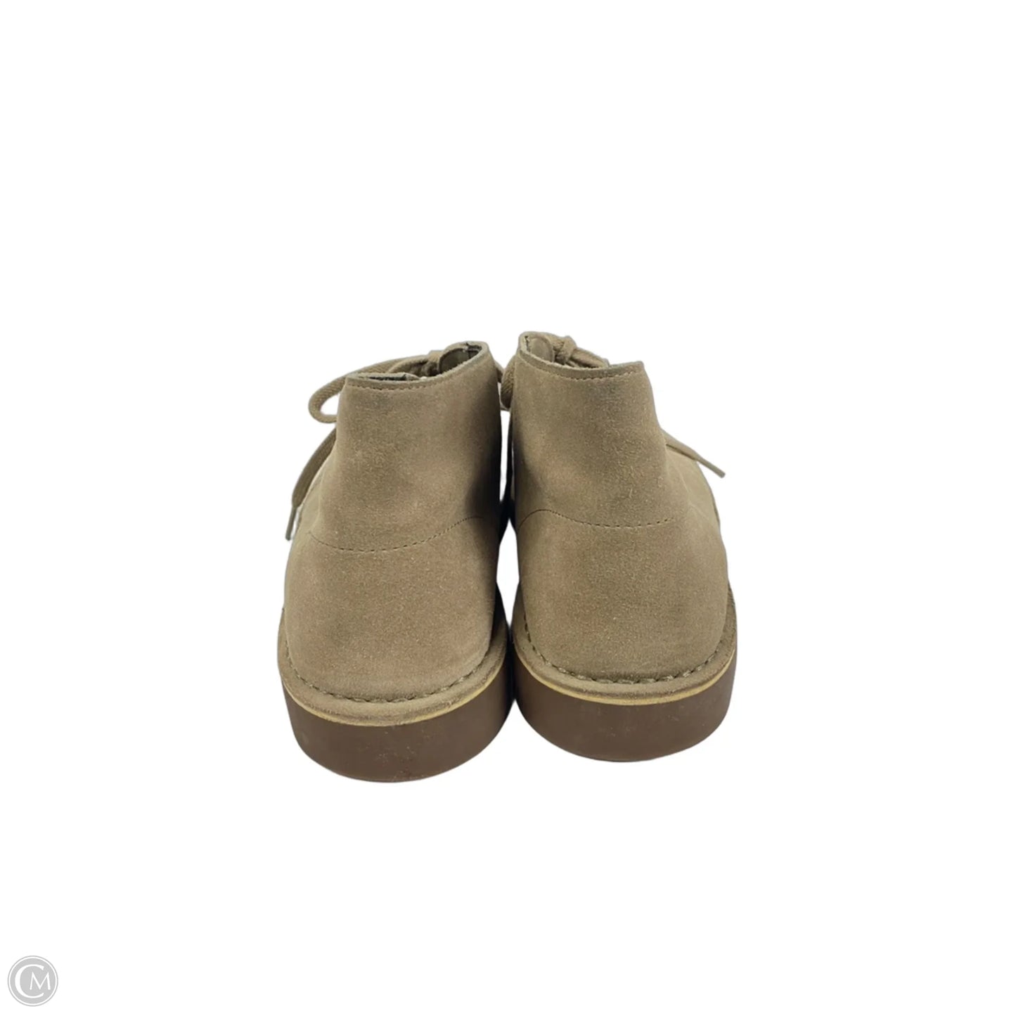 Shoes Flats By Clarks In Tan, Size: 9.5