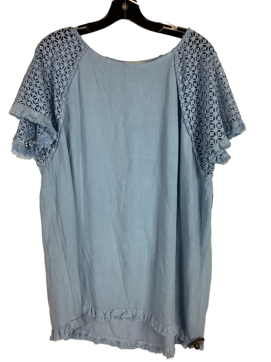 Top Short Sleeve By Umgee  Size: 1x