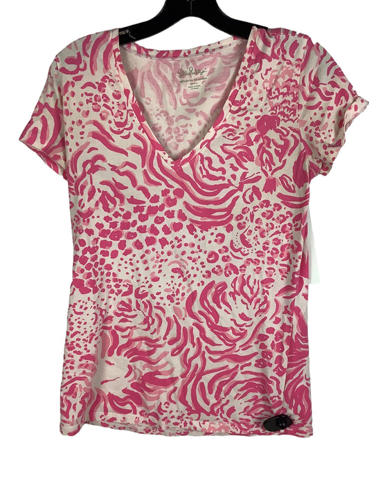 Top Short Sleeve Designer By Lilly Pulitzer  Size: S