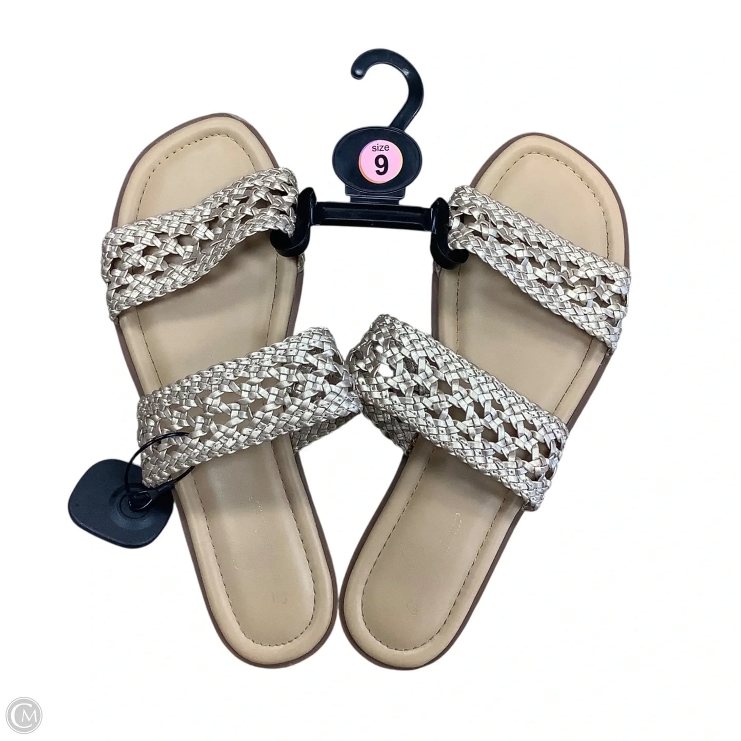 Sandals Flats By Tommy Bahama In Gold, Size: 9