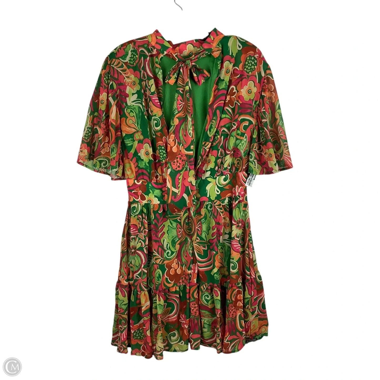 Dress Casual Midi By Flying Tomato In Floral Print, Size: S