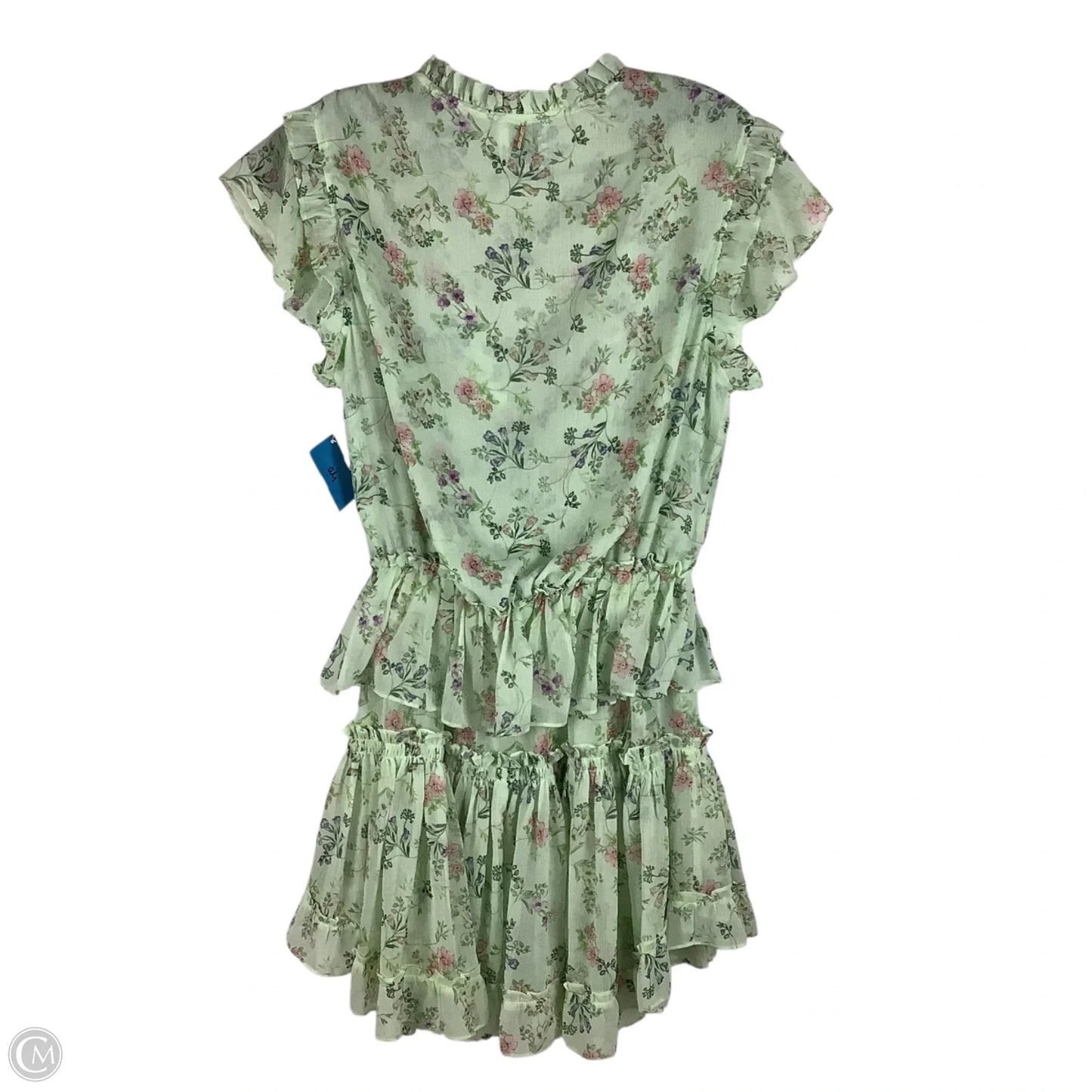 Dress Designer By Misa In Green, Size: Xs