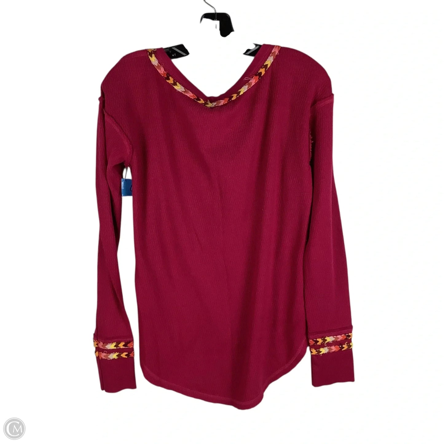 Top Long Sleeve By We The Free In Pink, Size: S