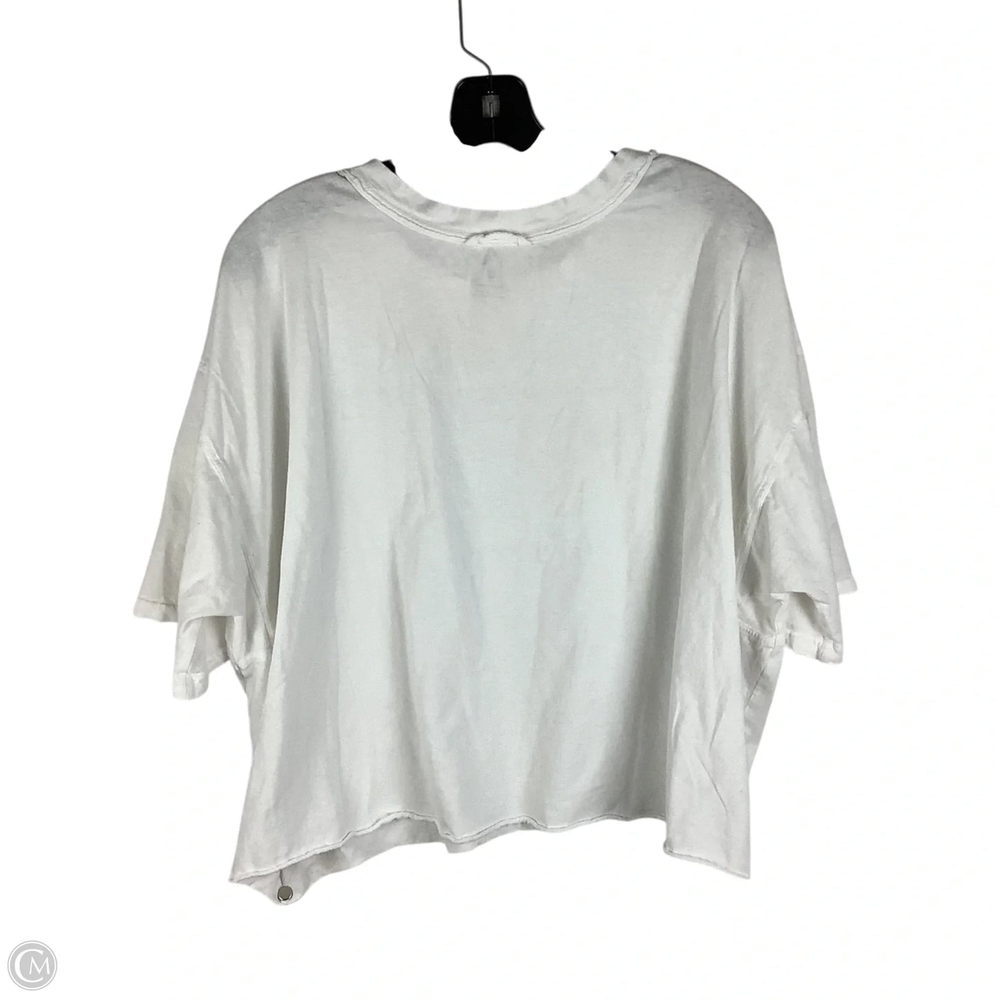 Top Short Sleeve By Free People In White, Size: Xl