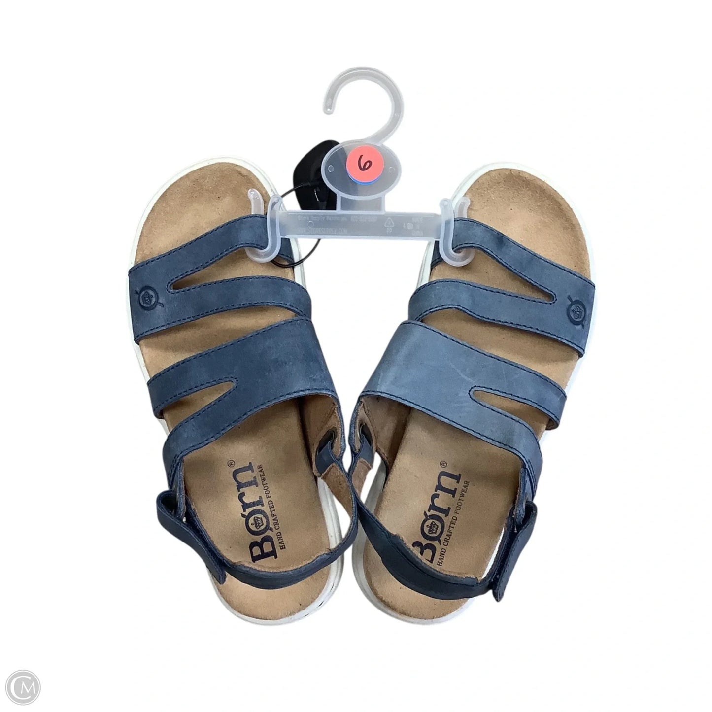 Sandals Flats By Born In Blue, Size: 6