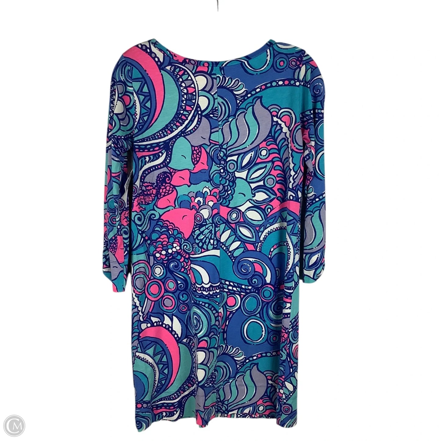Dress Designer By Lilly Pulitzer In Blue & Pink, Size: Xs