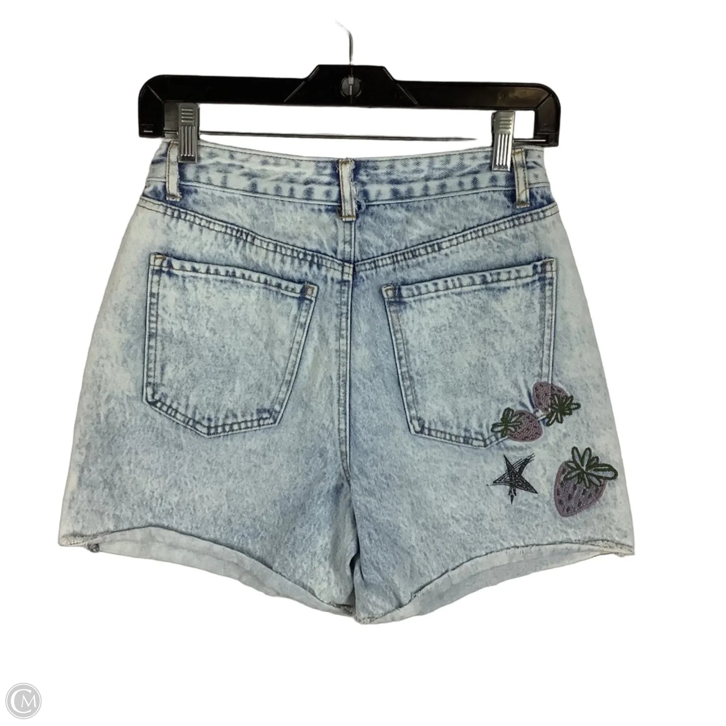 Shorts By Forever 21 In Blue Denim, Size: 2 (26)
