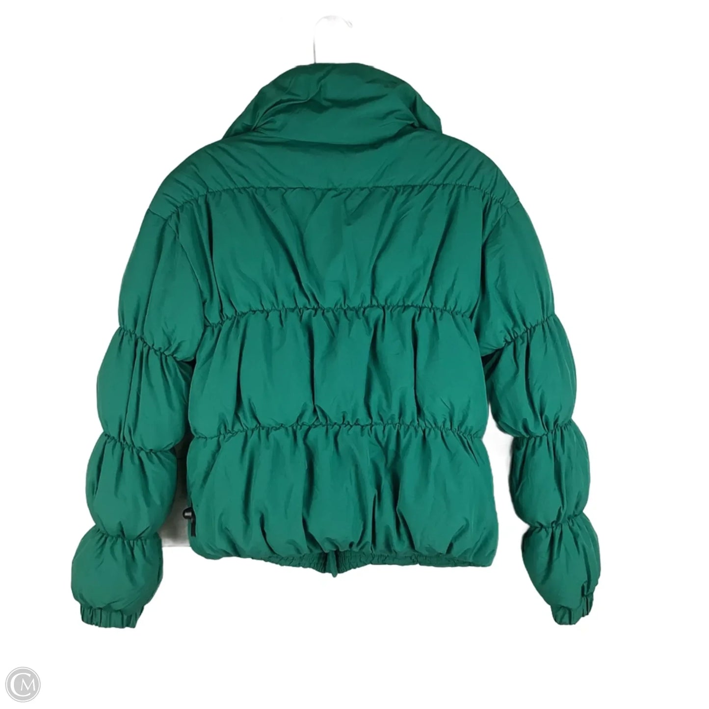 Coat Puffer & Quilted By Love Tree In Green, Size: M