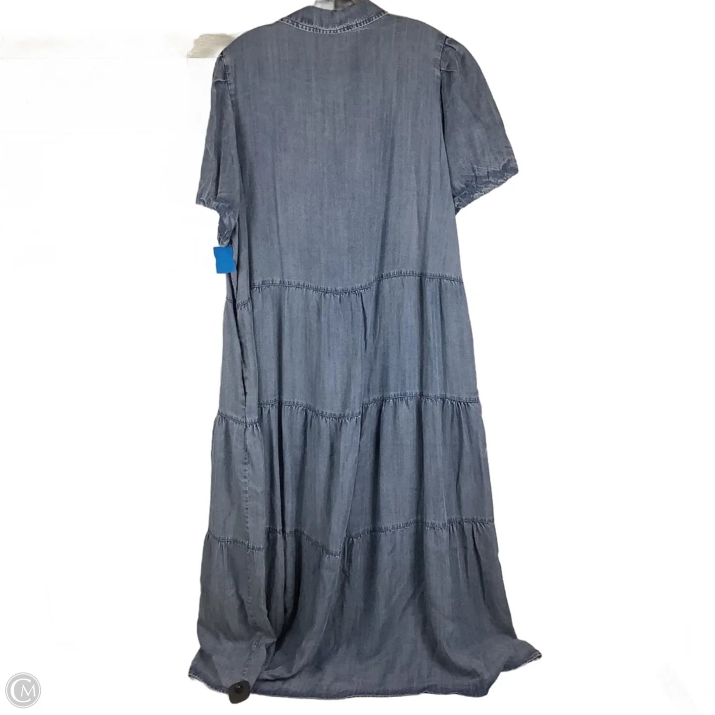 Dress Casual Maxi By Velvet Heart In Blue, Size: 2x