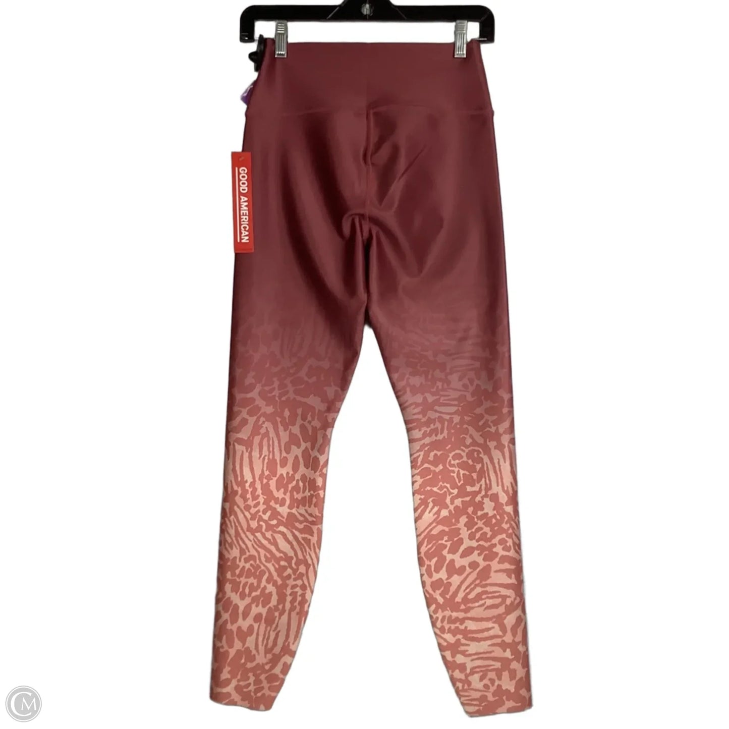Athletic Leggings By Good American In Red, Size: 2