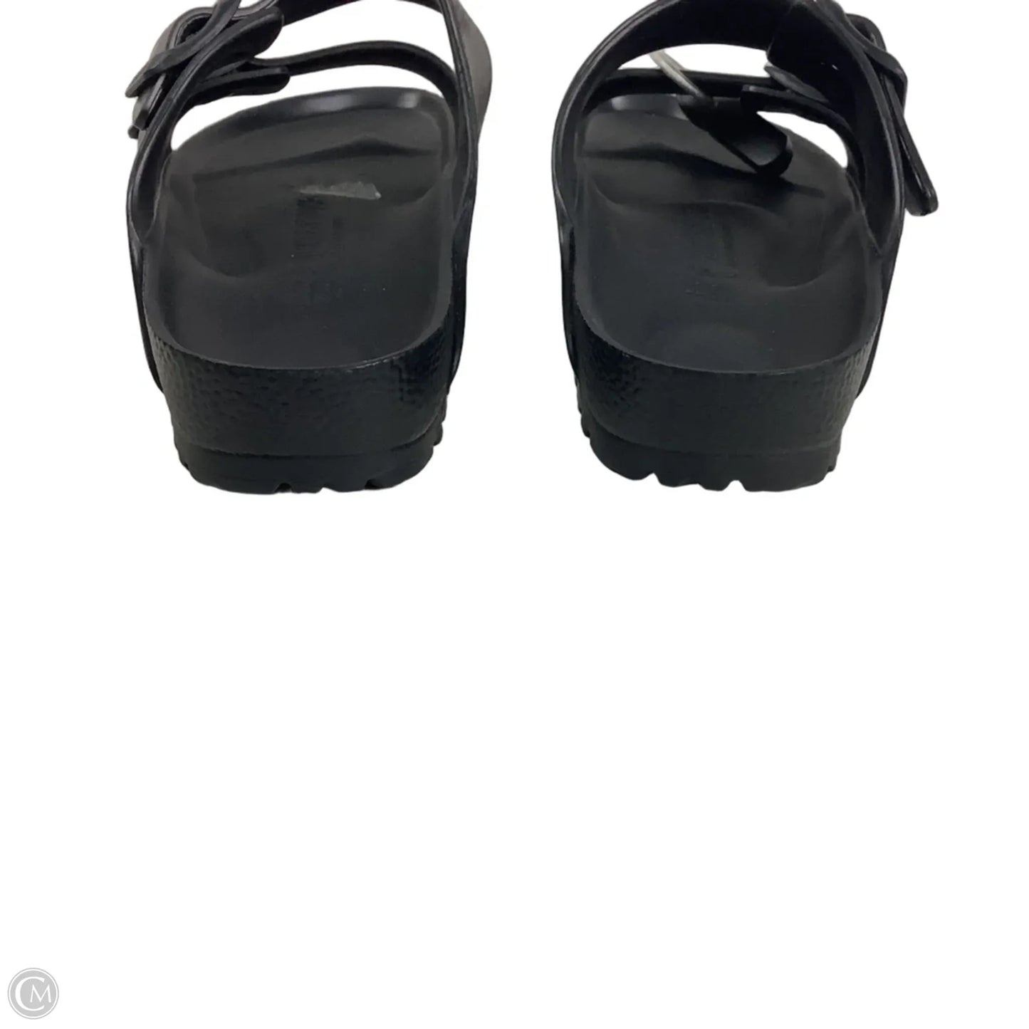 Sandals Flats By Birkenstock In Black, Size: 6 (36)
