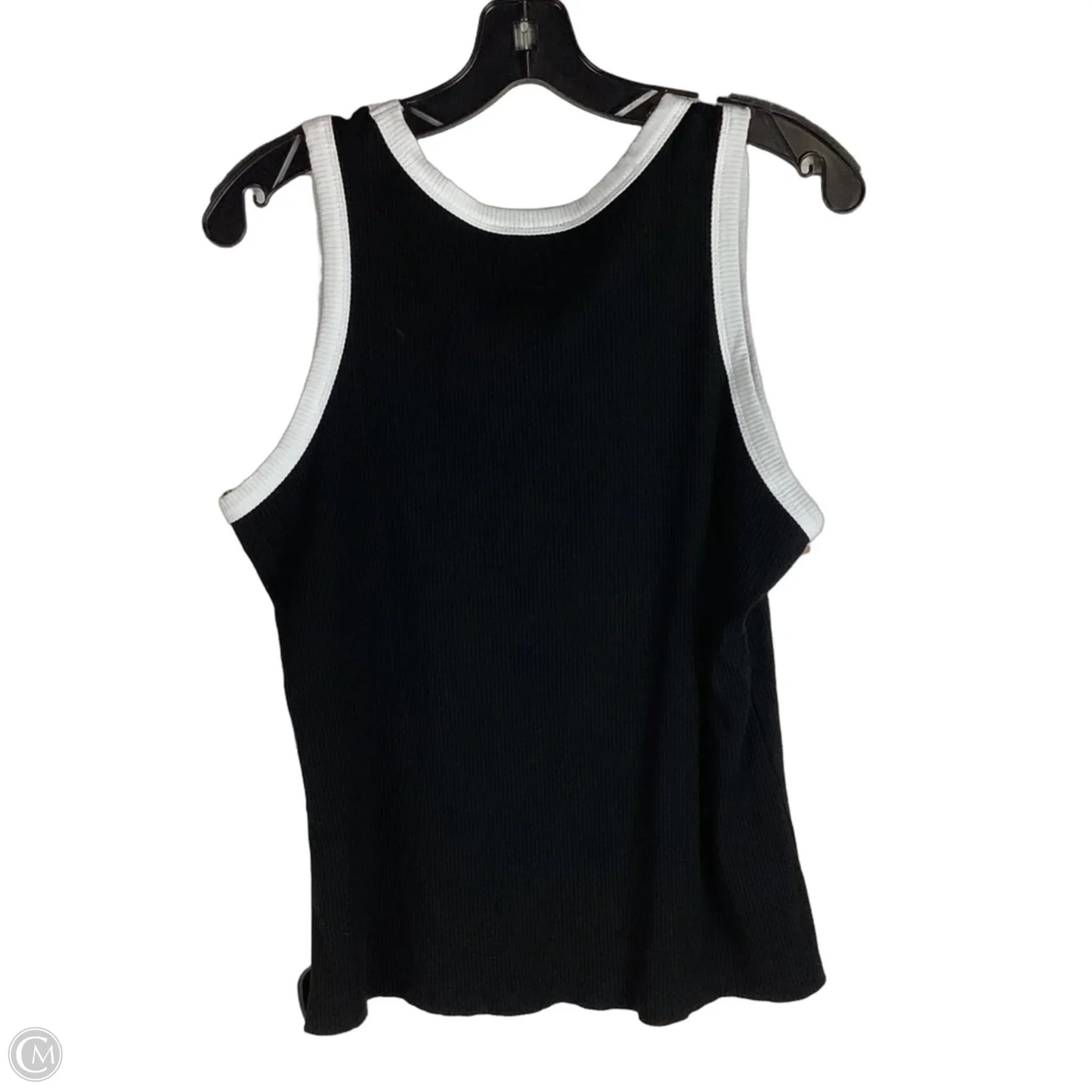 Top Sleeveless By Clothes Mentor In Black & Red, Size: 2x