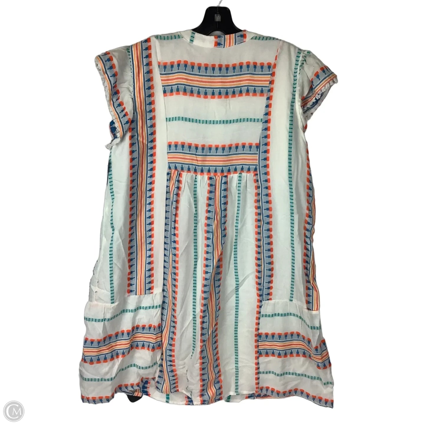 Dress Casual Midi By Grace + Karma In White, Size: L