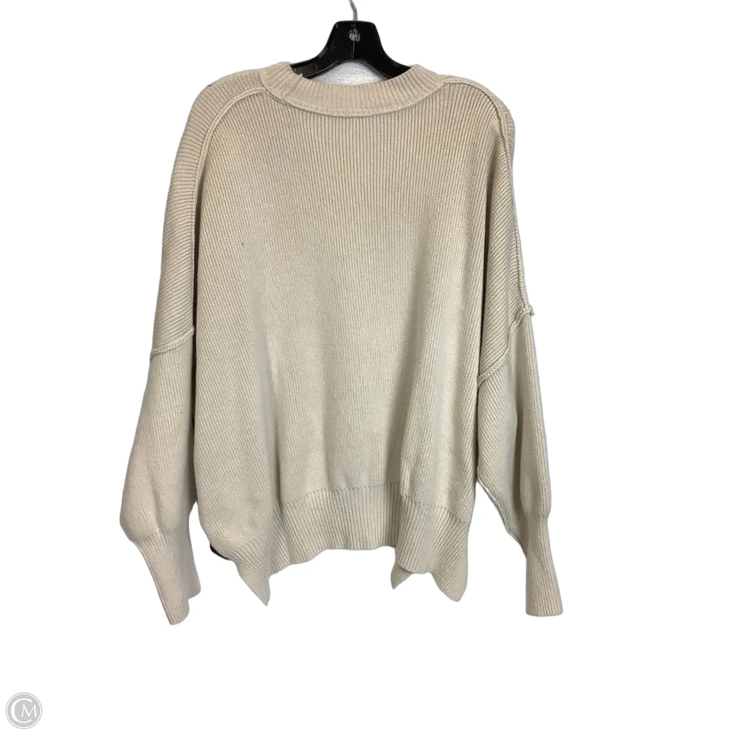 Sweater By Free People In Cream, Size: Xs
