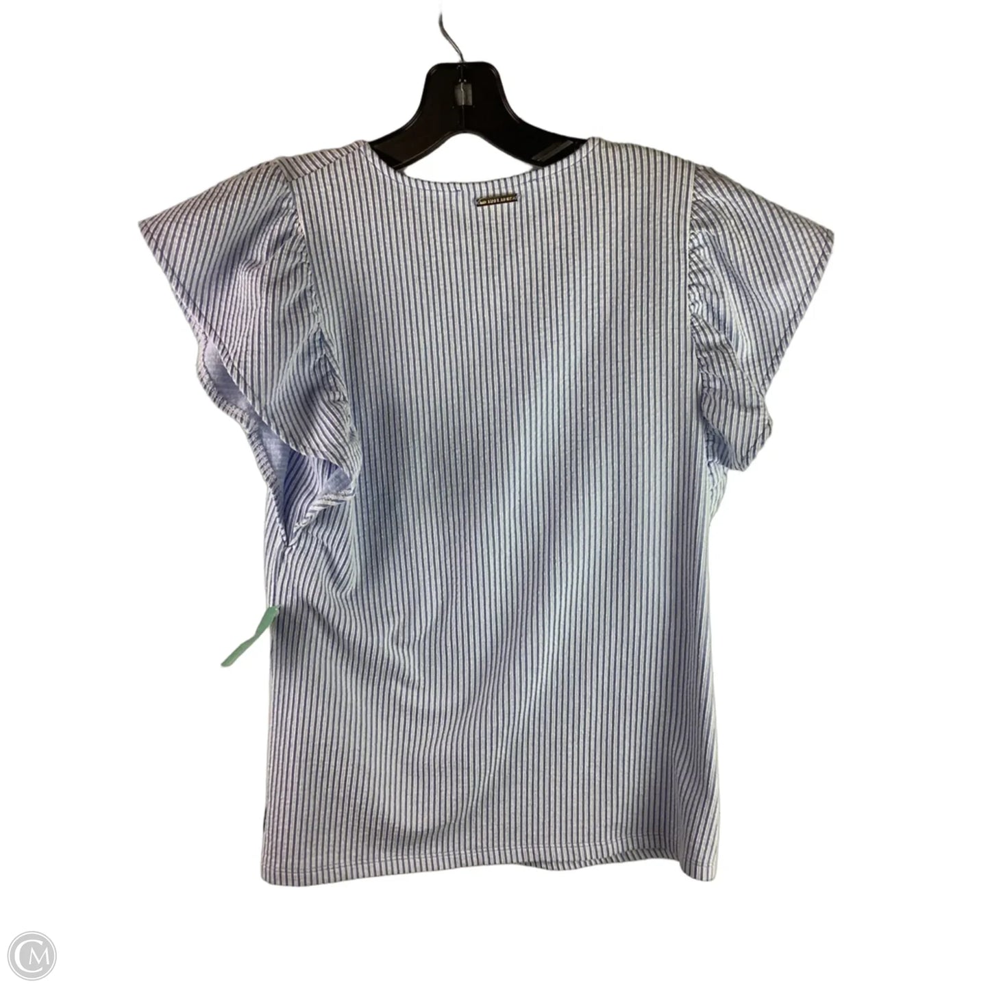 Top Short Sleeve By Michael By Michael Kors In Striped Pattern, Size: S
