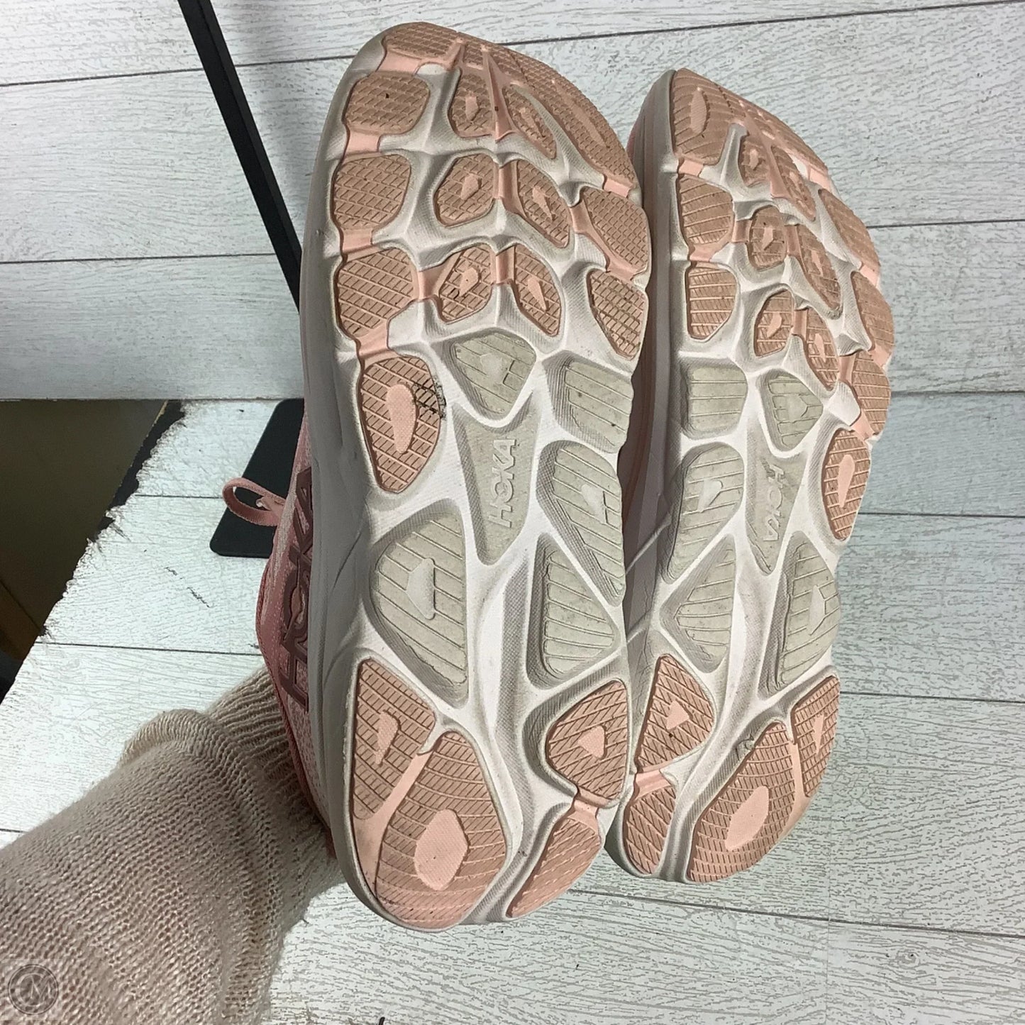 Shoes Athletic By Hoka In Pink, Size: 10
