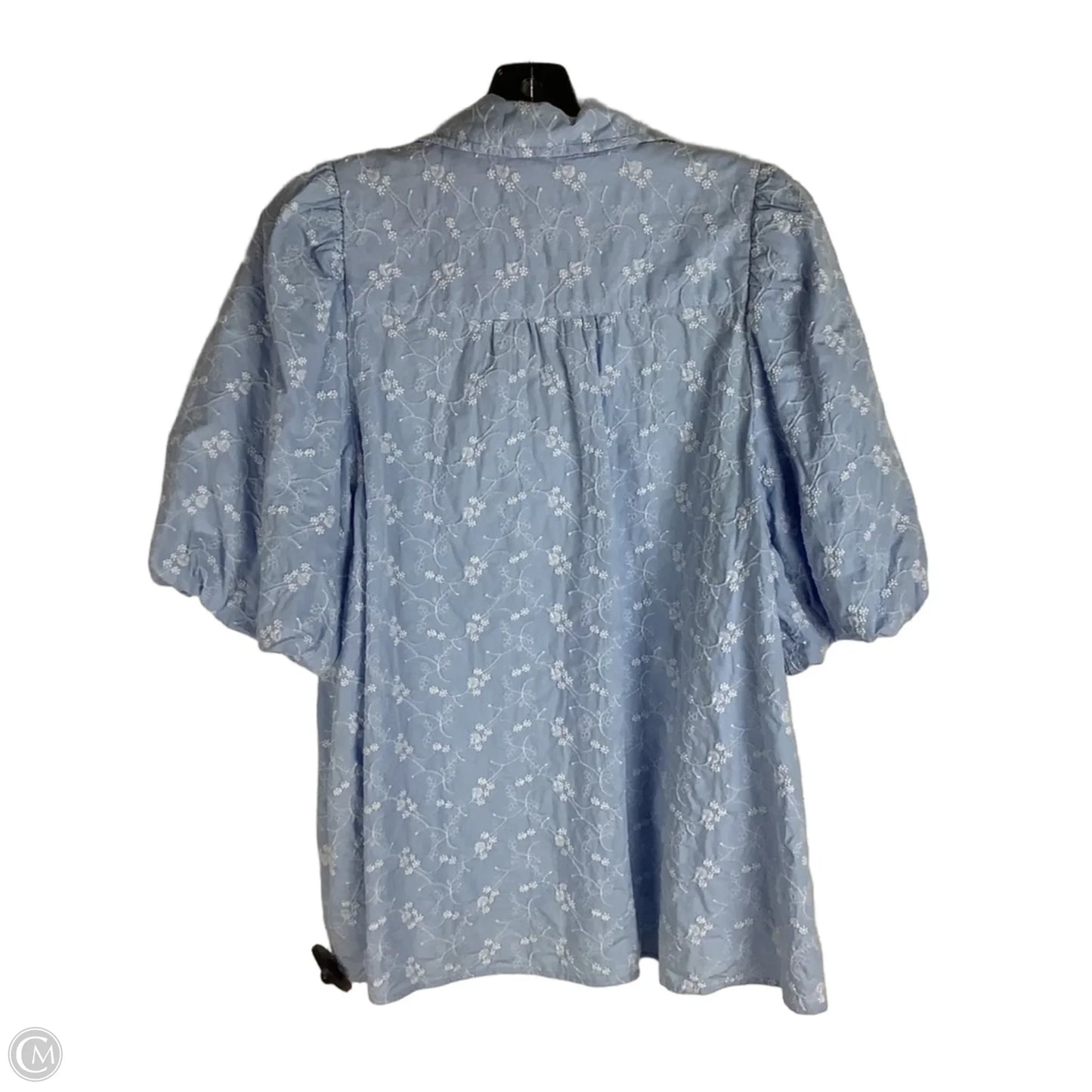 Top Short Sleeve By Crown And Ivy In Blue, Size: Xl