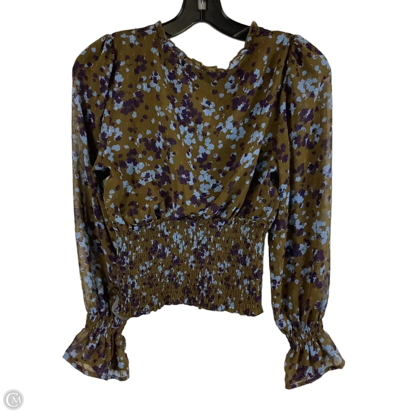 Top Long Sleeve By Astr The Label In Green, Size: Xs