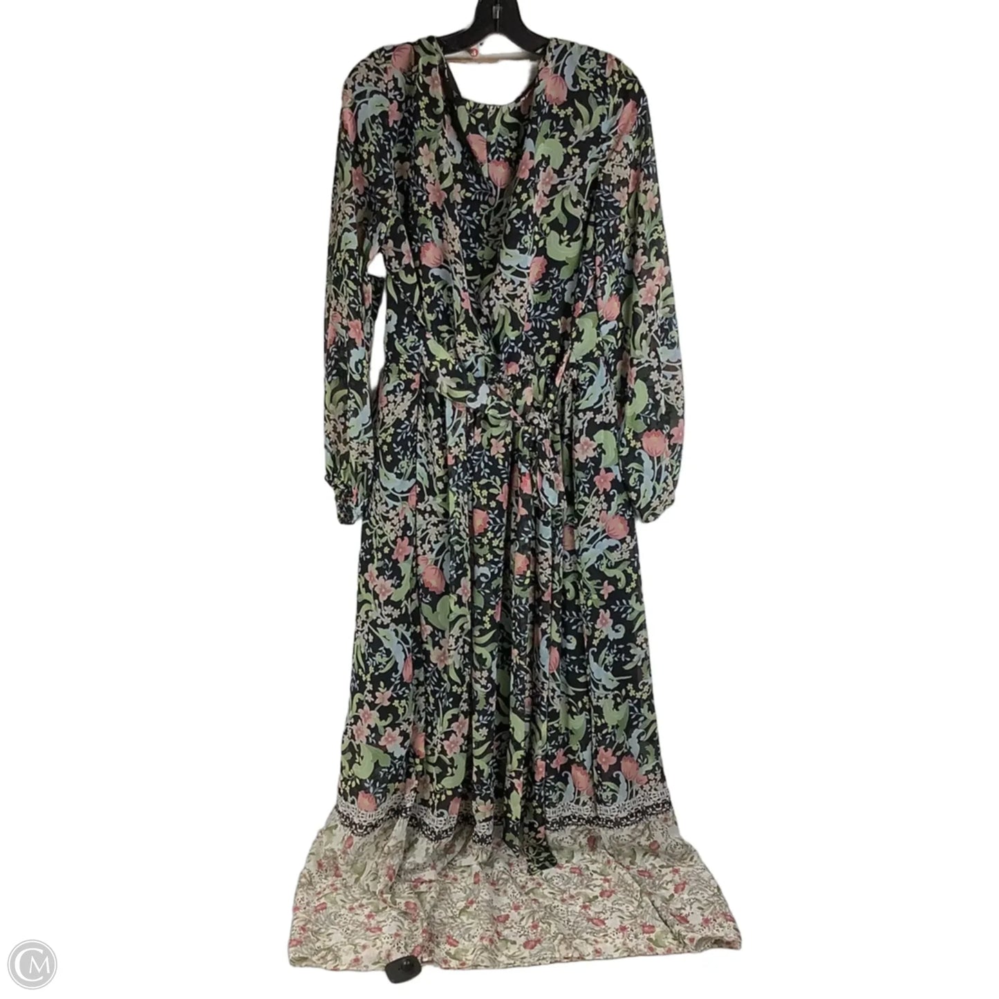 Dress Casual Maxi By International Concepts In Floral Print, Size: 16