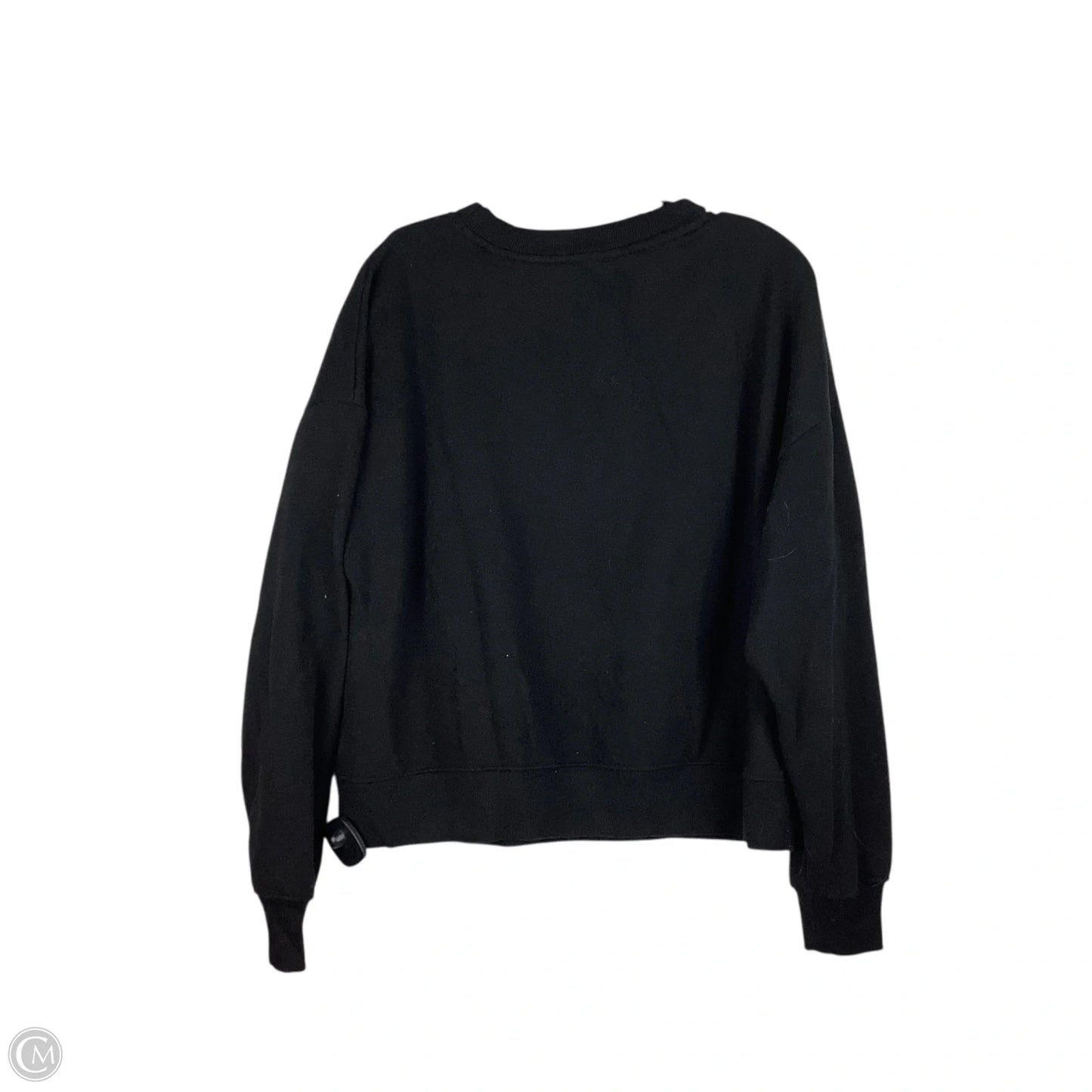 Sweatshirt Collar By Maeve In Black, Size: S