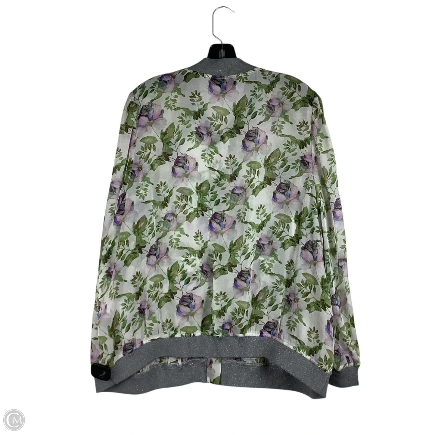 Jacket Other By Inc In Floral Print, Size: 2x