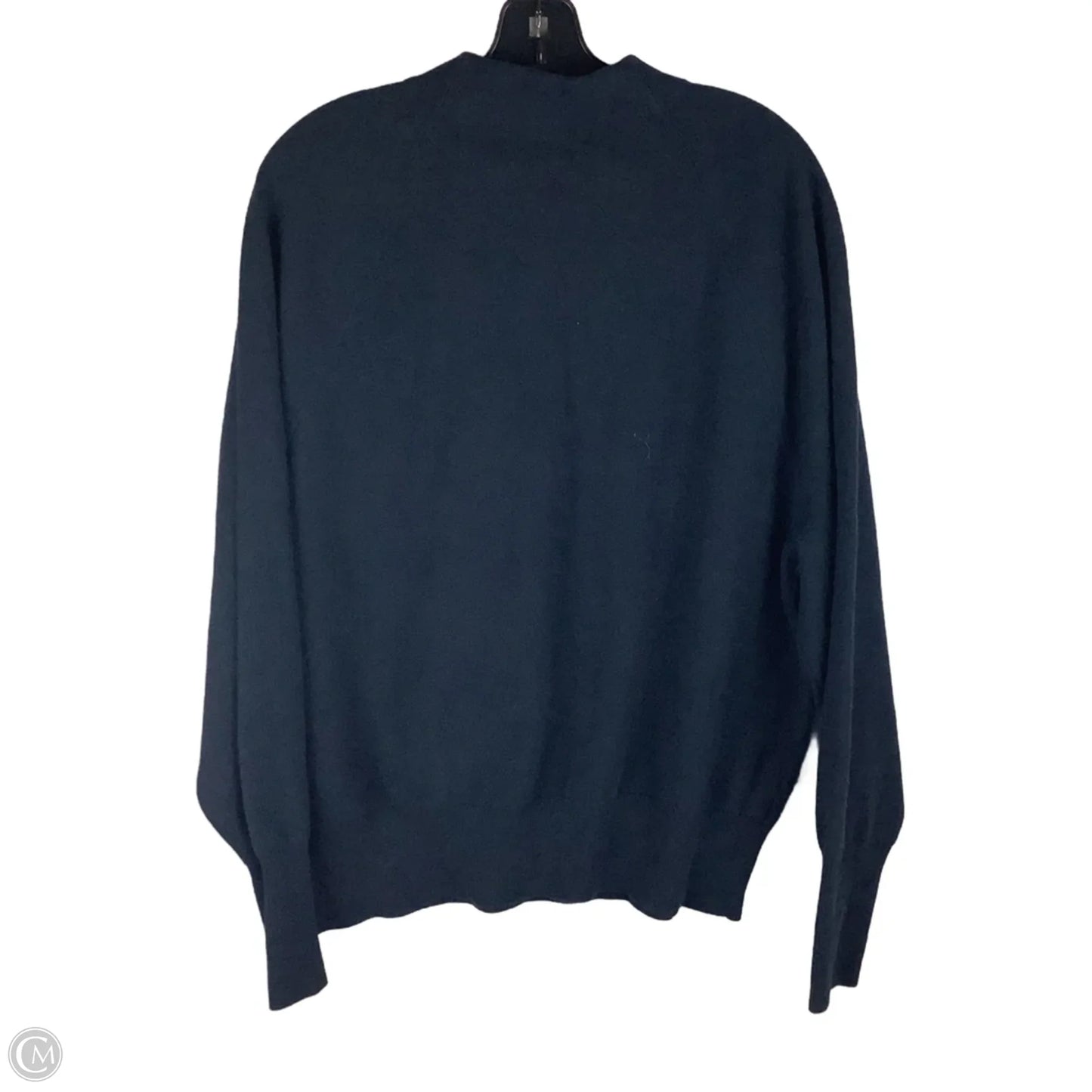 Sweater By Ann Taylor In Navy, Size: Xxl