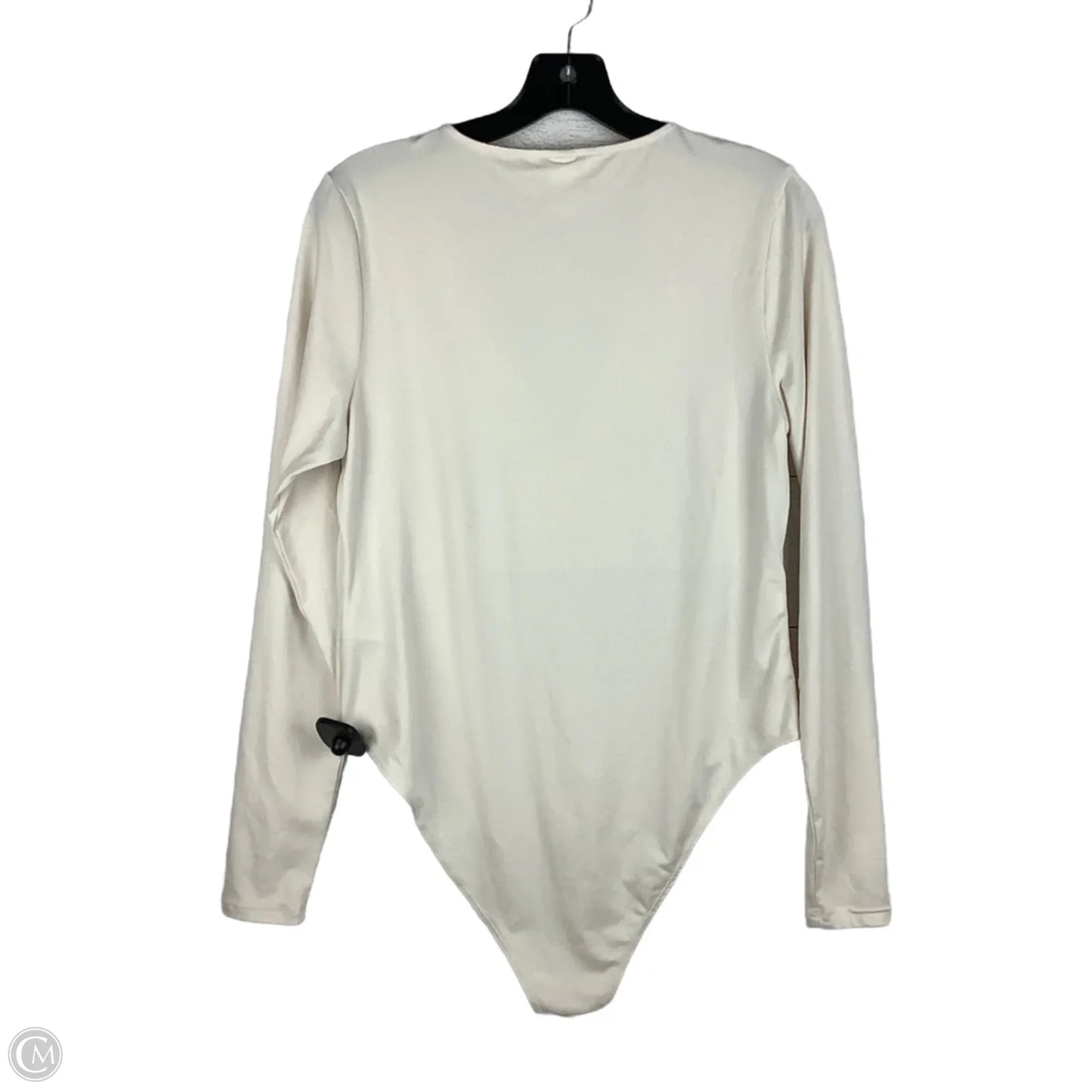 Bodysuit By H&m In Cream, Size: L