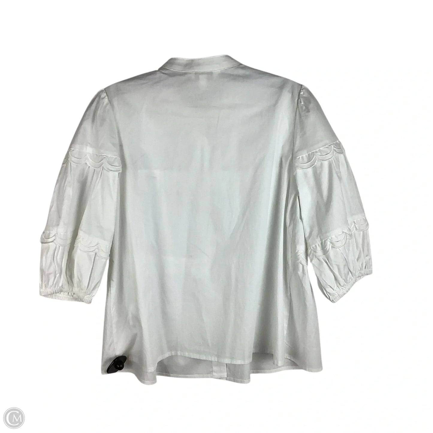 Top Short Sleeve By Crown And Ivy In White, Size: S