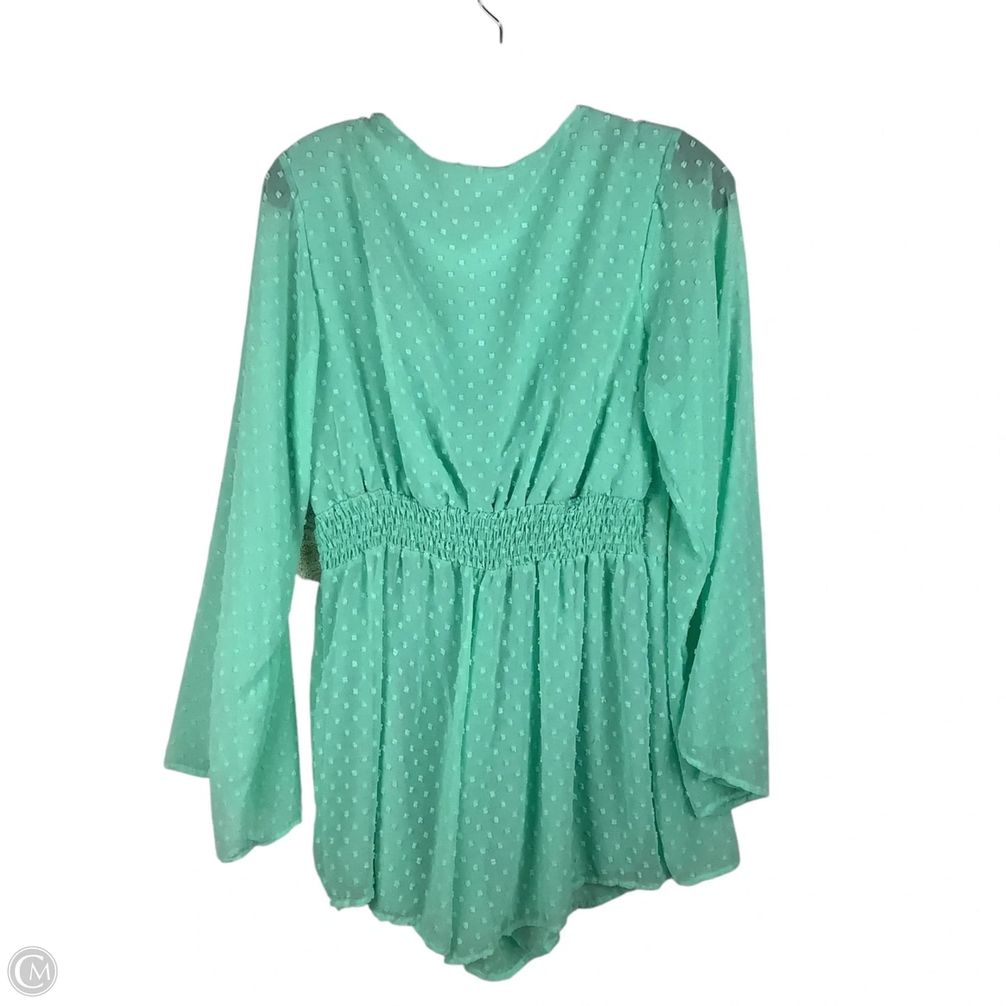 Romper Short By Altard State In Blue, Size: M