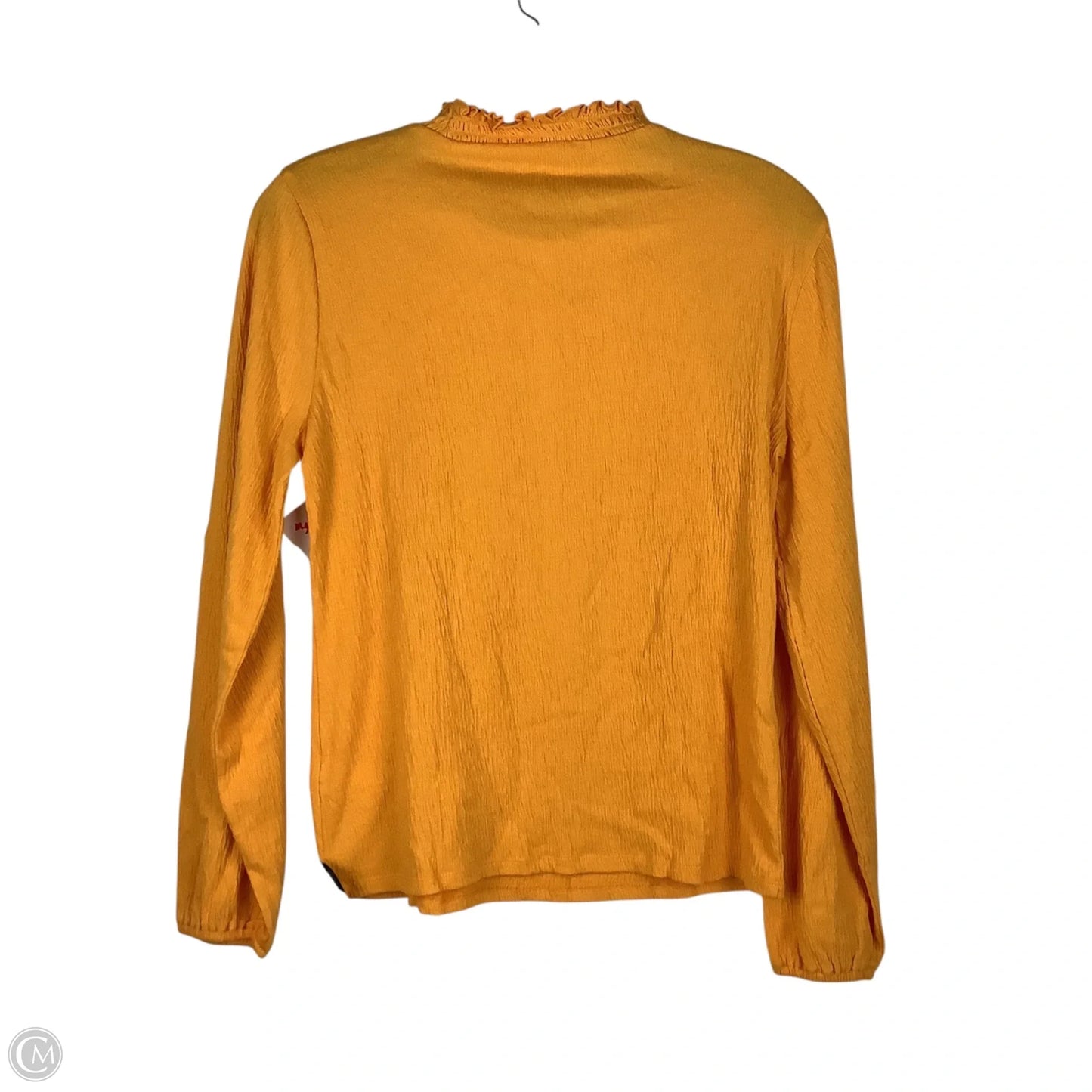 Top Long Sleeve By J. Crew In Yellow, Size: Xs