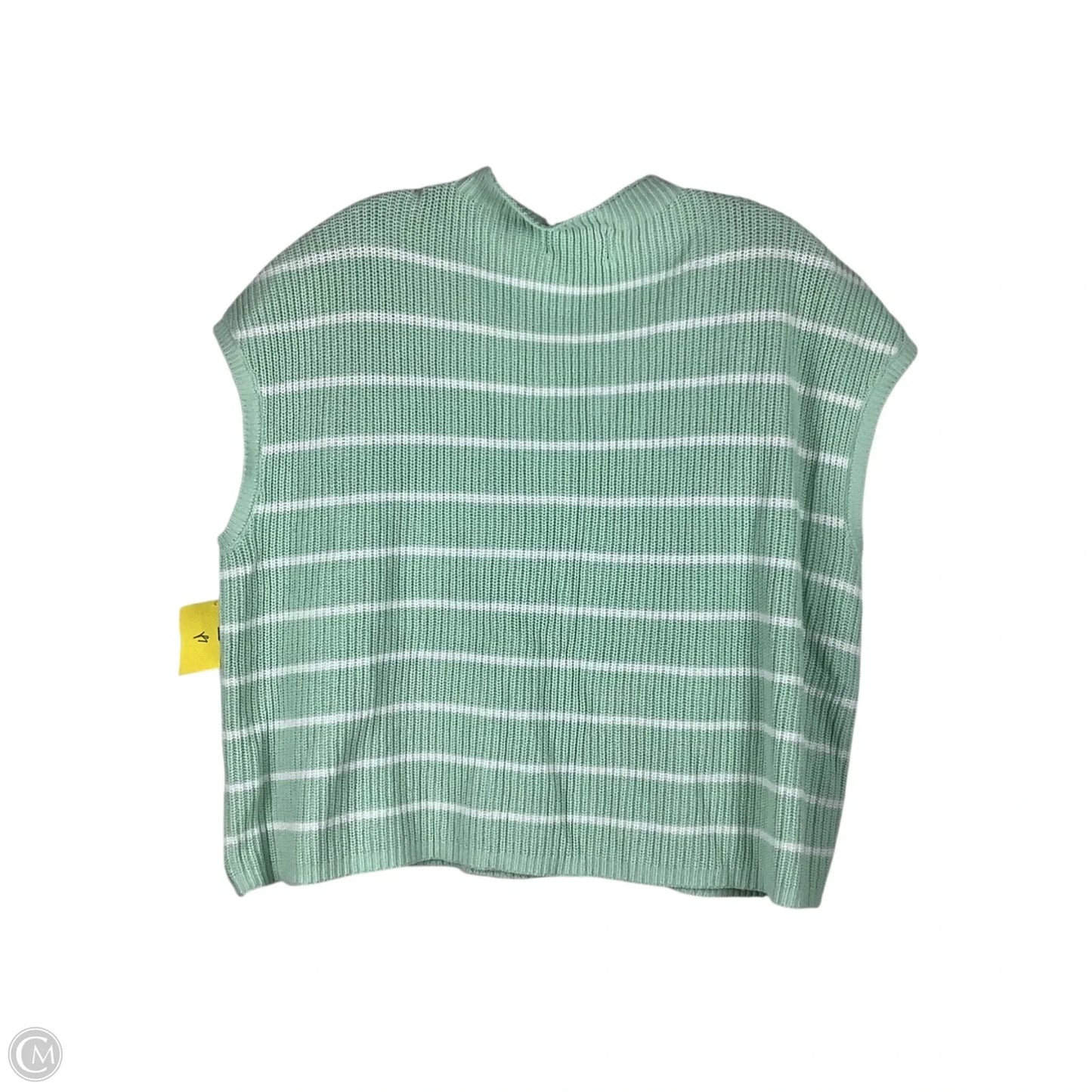 Sweater Short Sleeve By Simply Southern In Green, Size: L