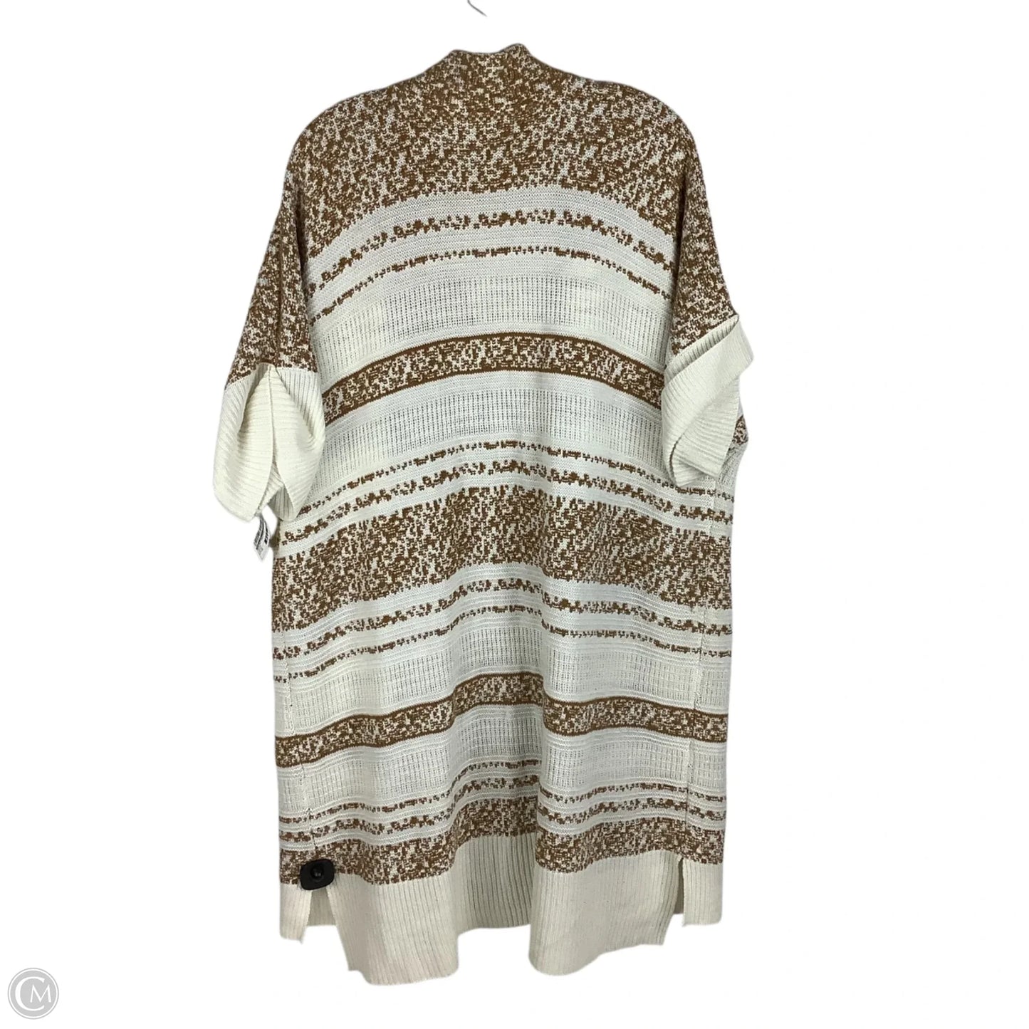 Sweater Cardigan By Ava & Viv In Yellow, Size: 2x/3X